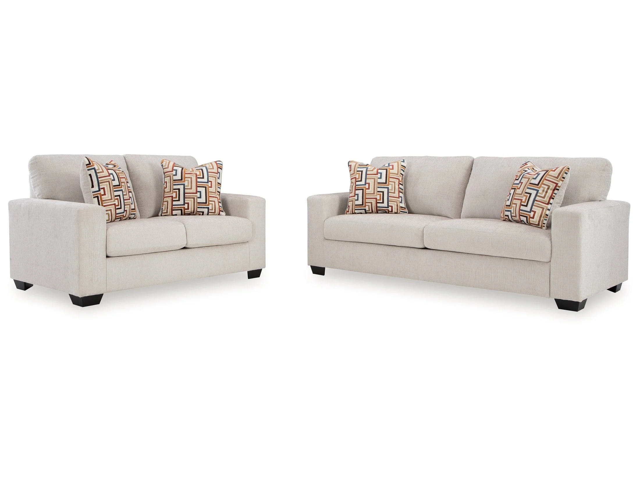 Aviemore Stone Queen Sofa Sleeper and Loveseat (Online Special Price) - Image 2