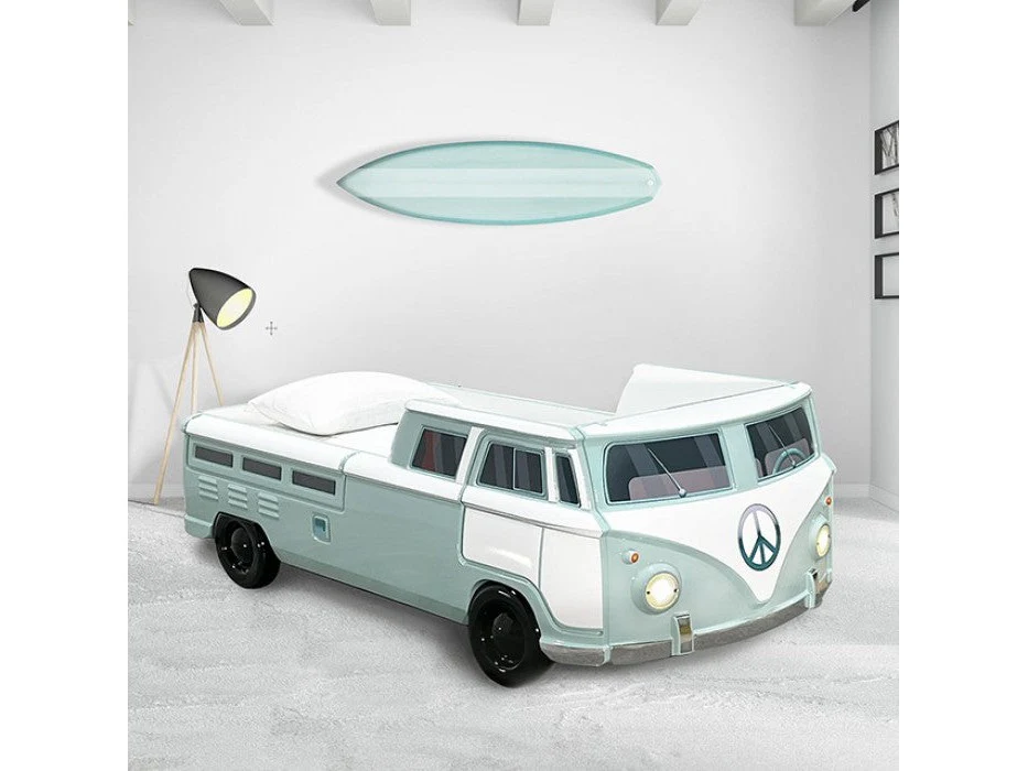 Axel Teal Bus Bed