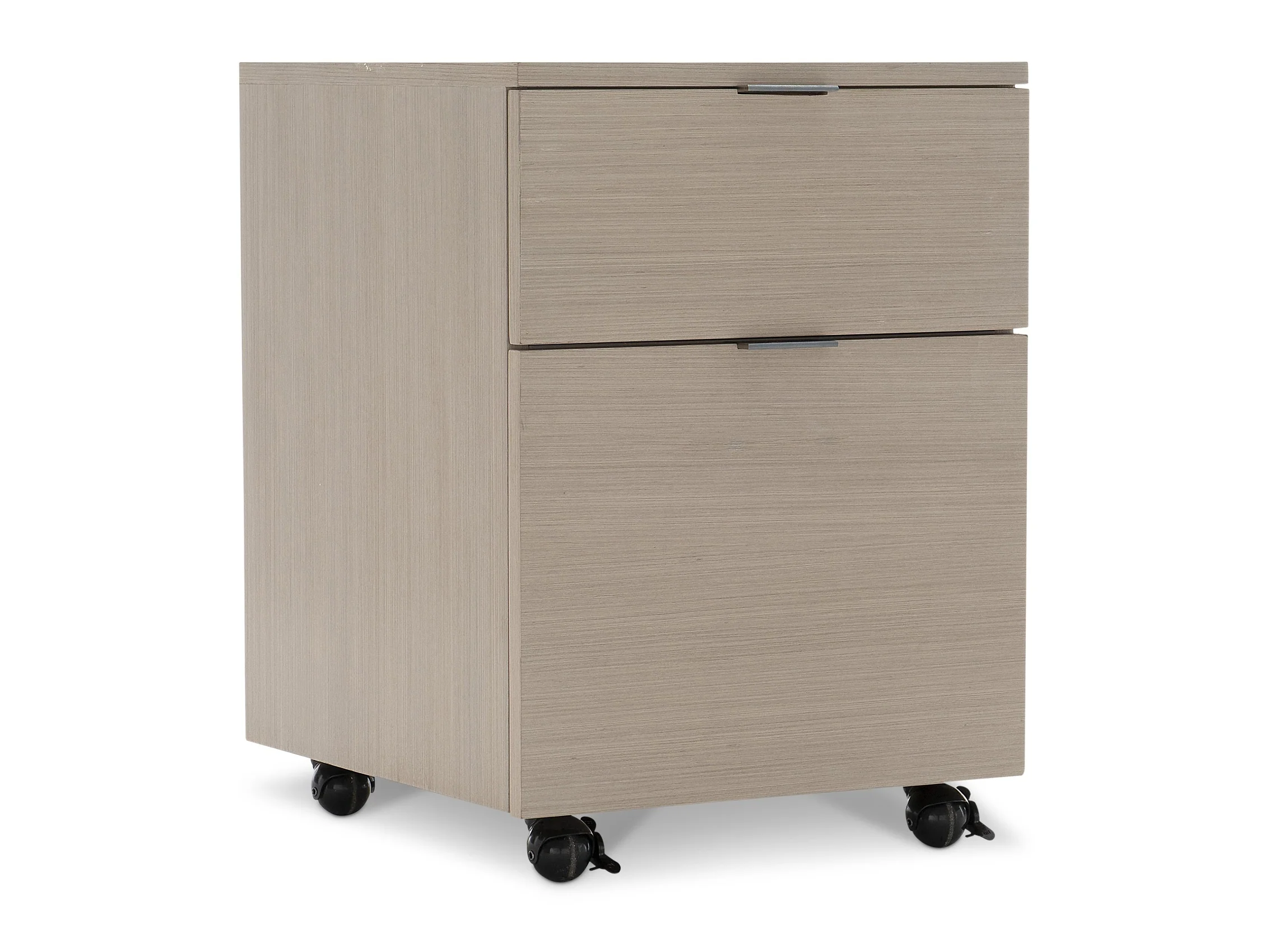 Axiom Linear Grey Two Drawer File Cabinet