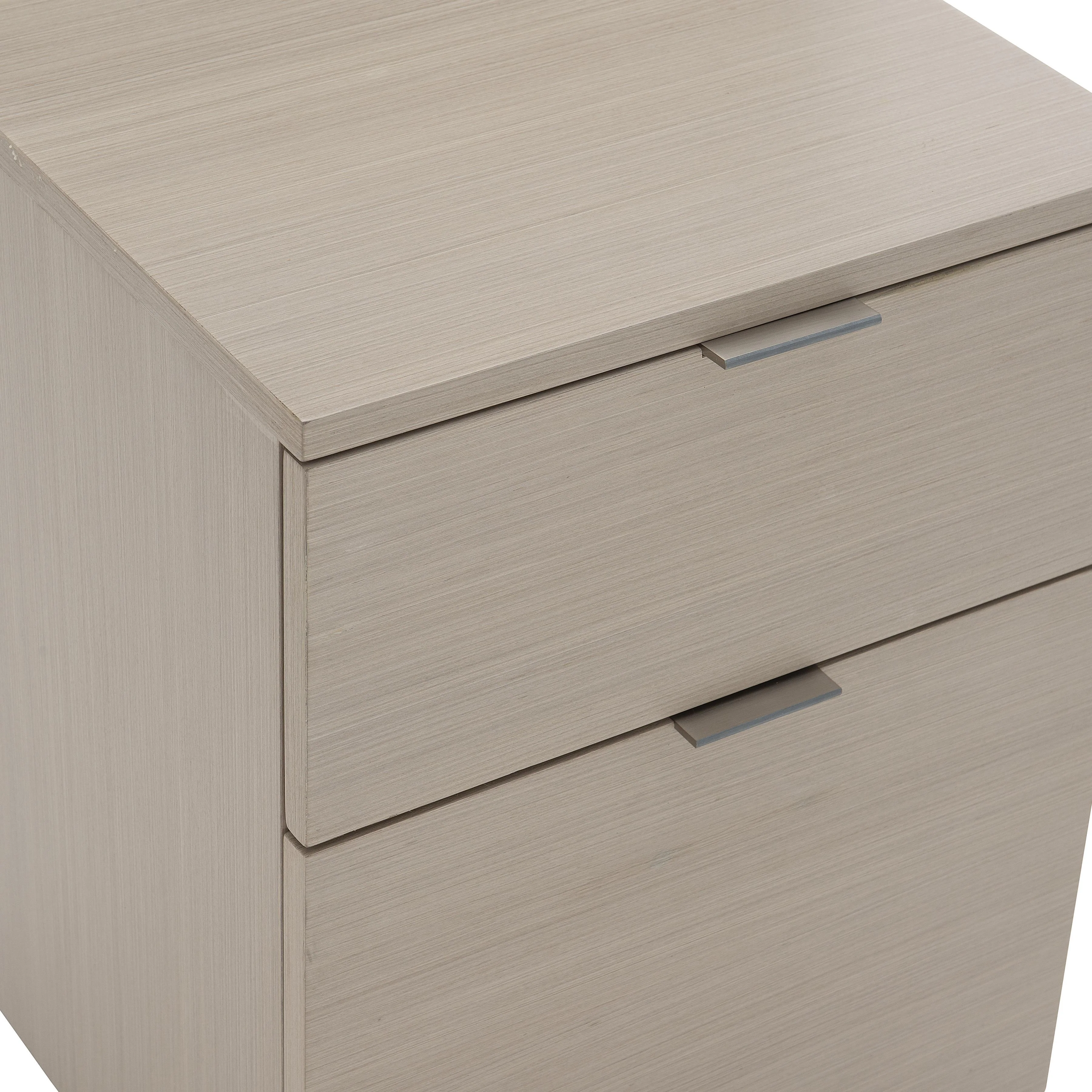 Axiom Linear Grey Two Drawer File Cabinet - Image 7