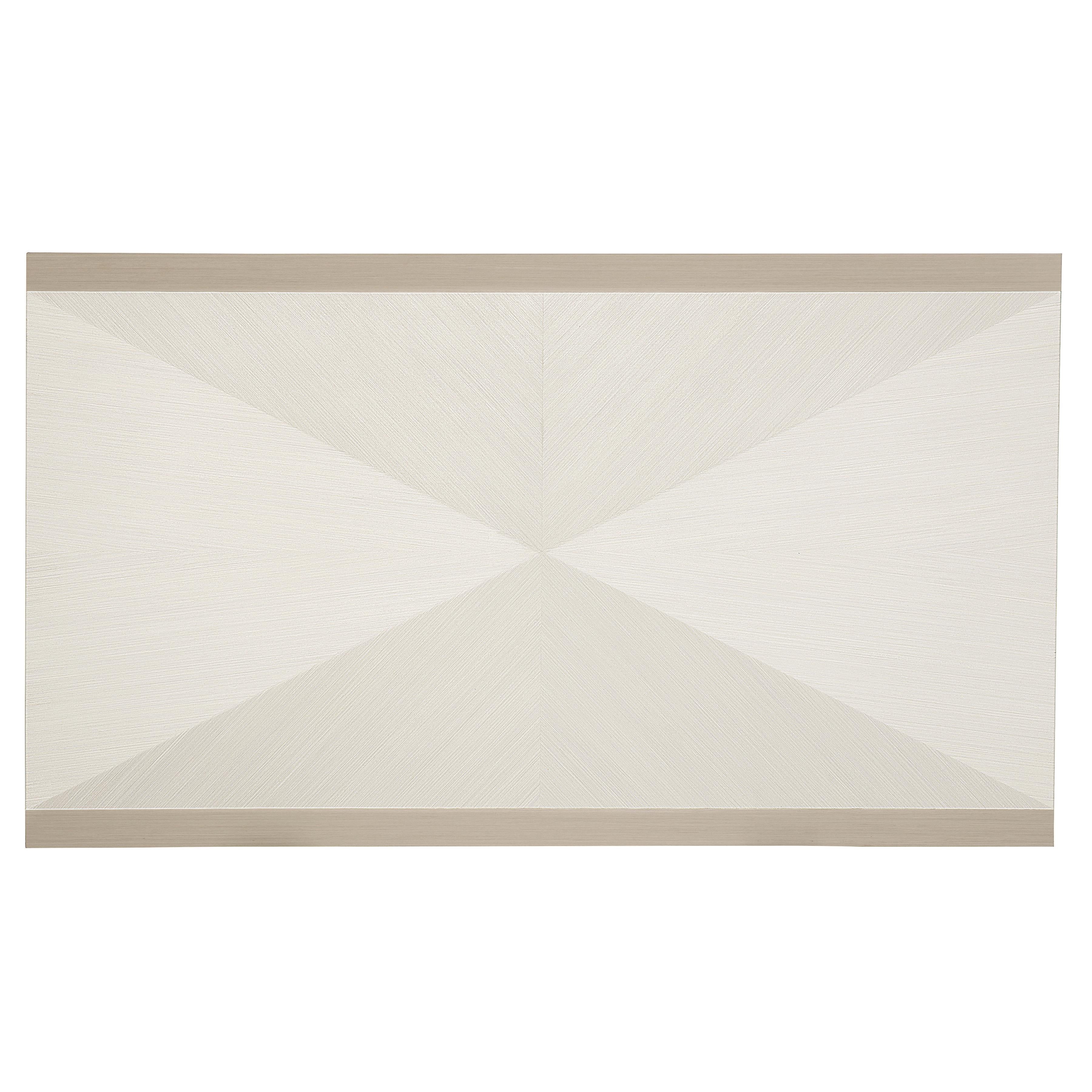 Axiom Linear Grey/Linear White Rectangular Cocktail Table - Image 2