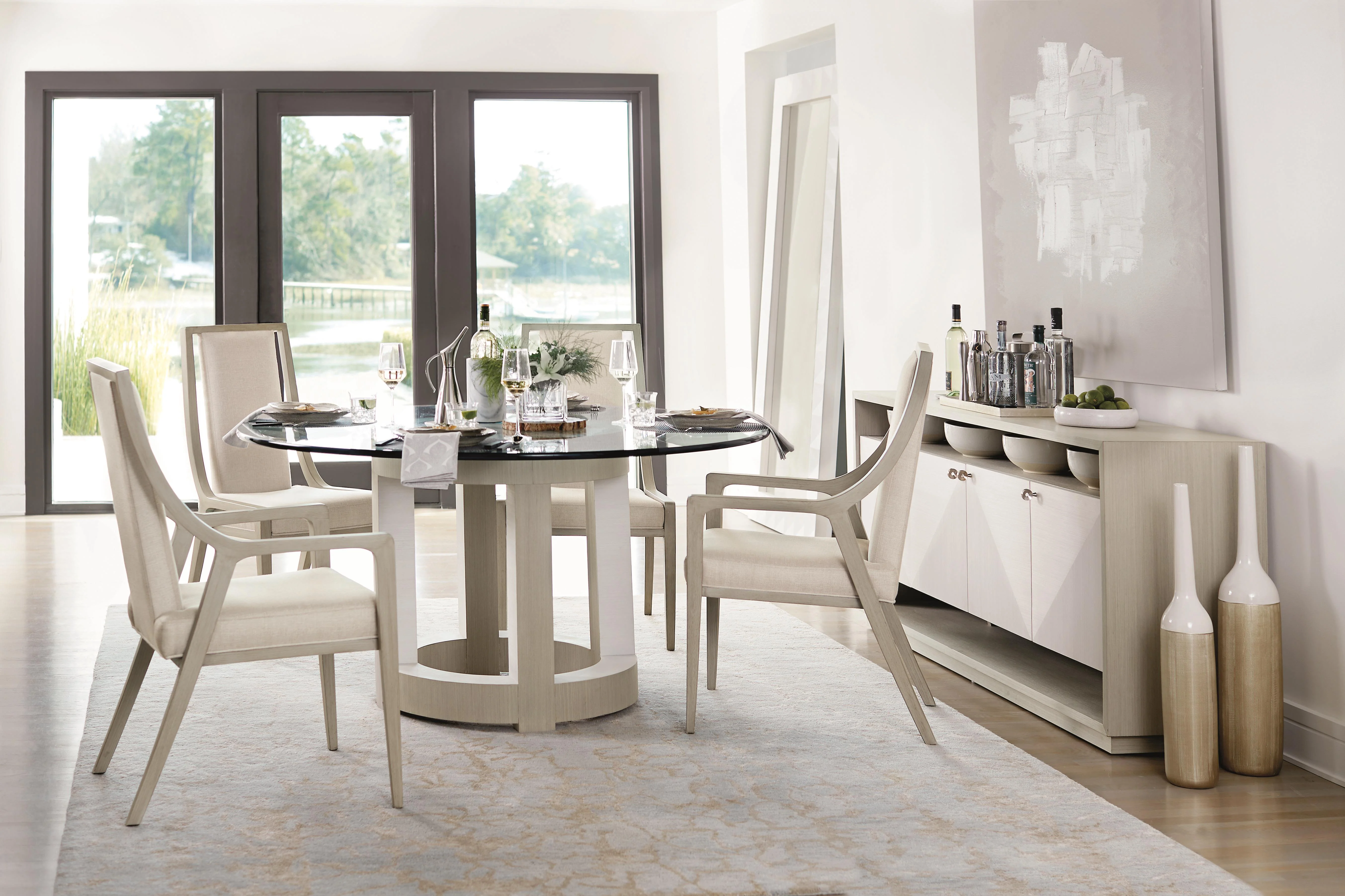 Axiom Linear GreyWhite/Cream Chair - Image 10