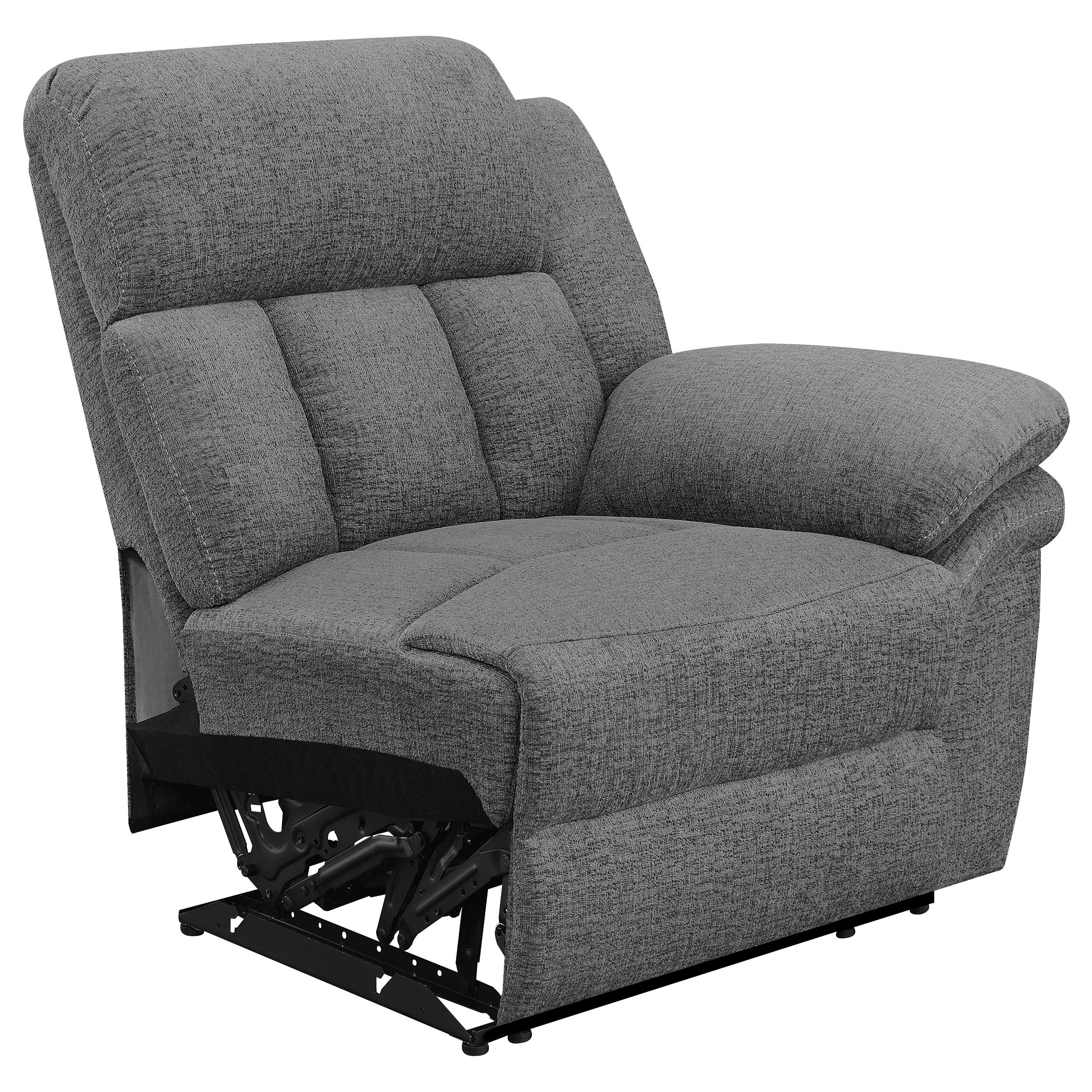 Bahrain Charcoal 5-piece Power Home Theater Seating - Image 10