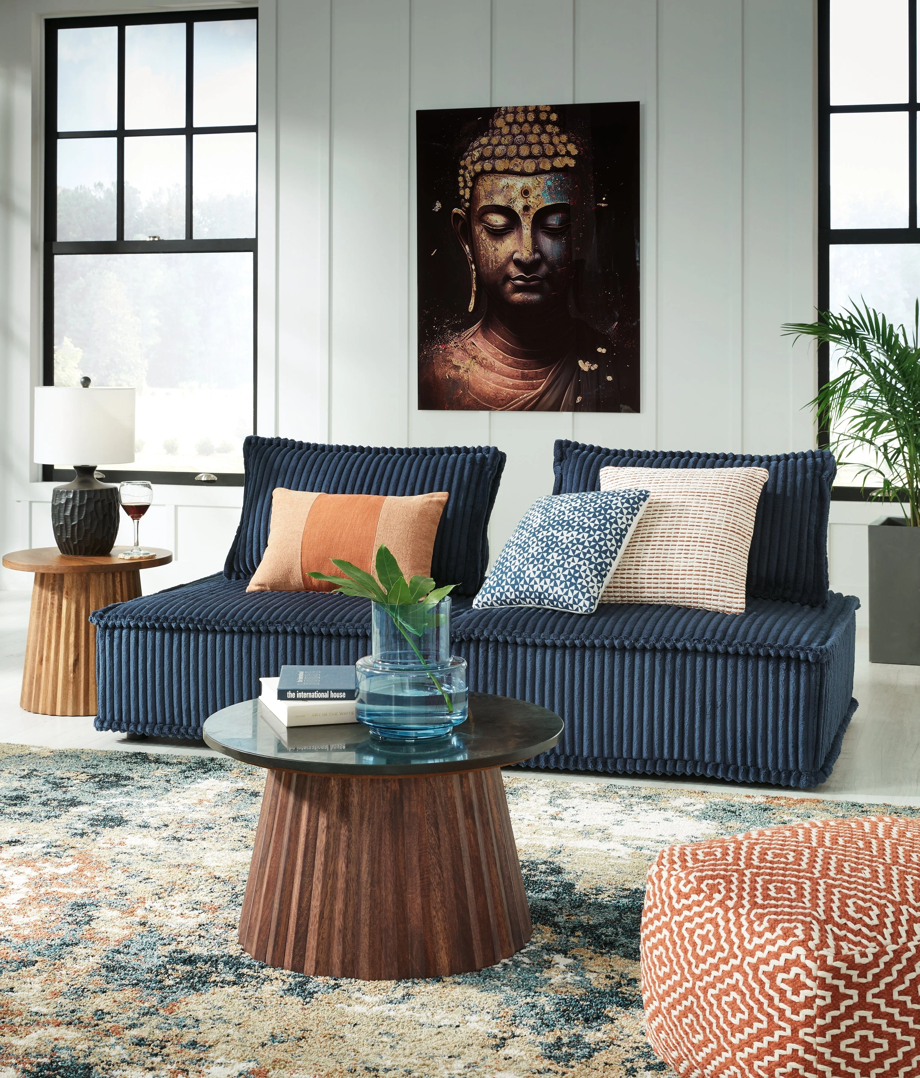 Bales Navy 2-Piece Modular Seating (Online Special Price) - Image 4