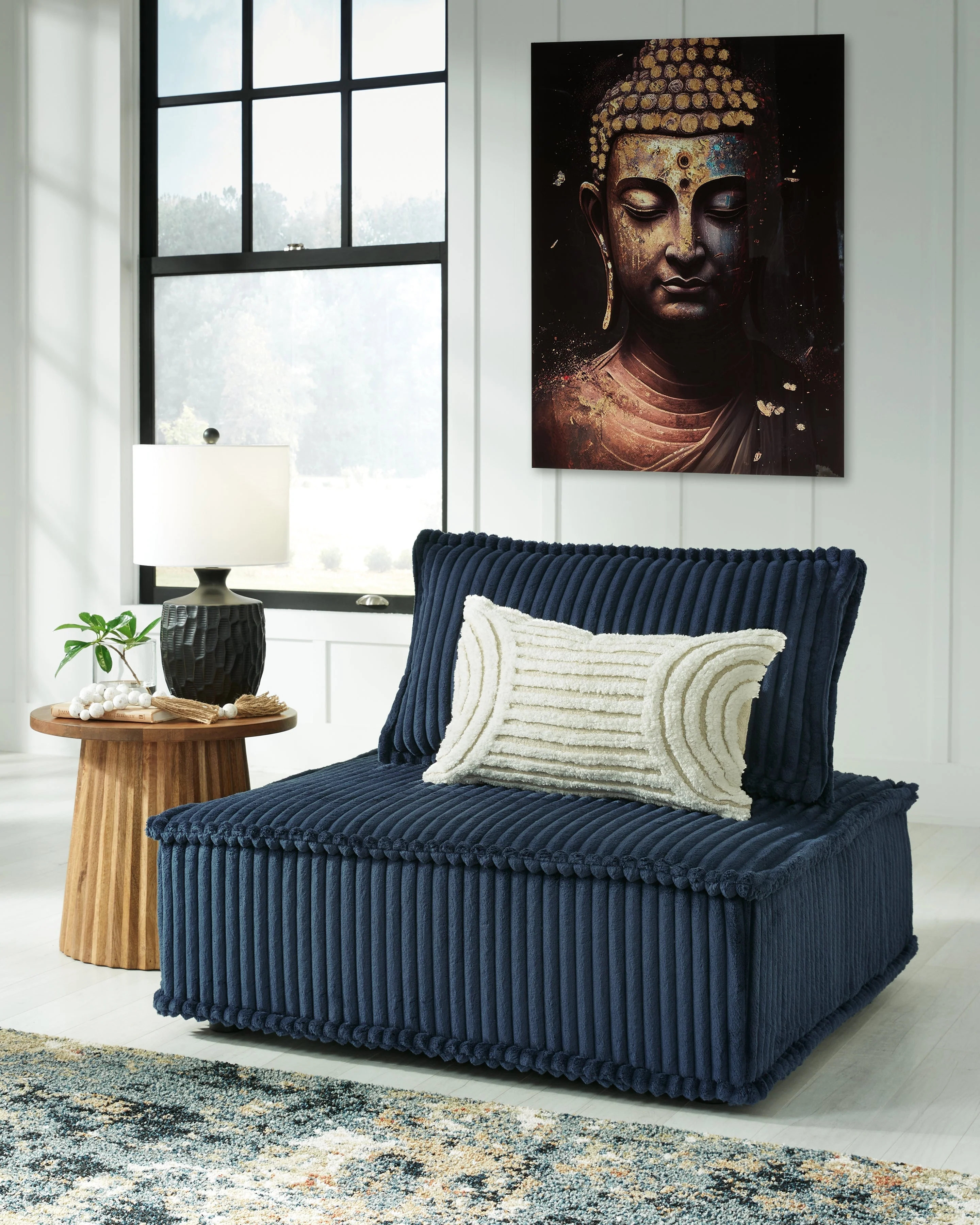 Bales Navy Accent Chair (Online Special Price) - Image 6