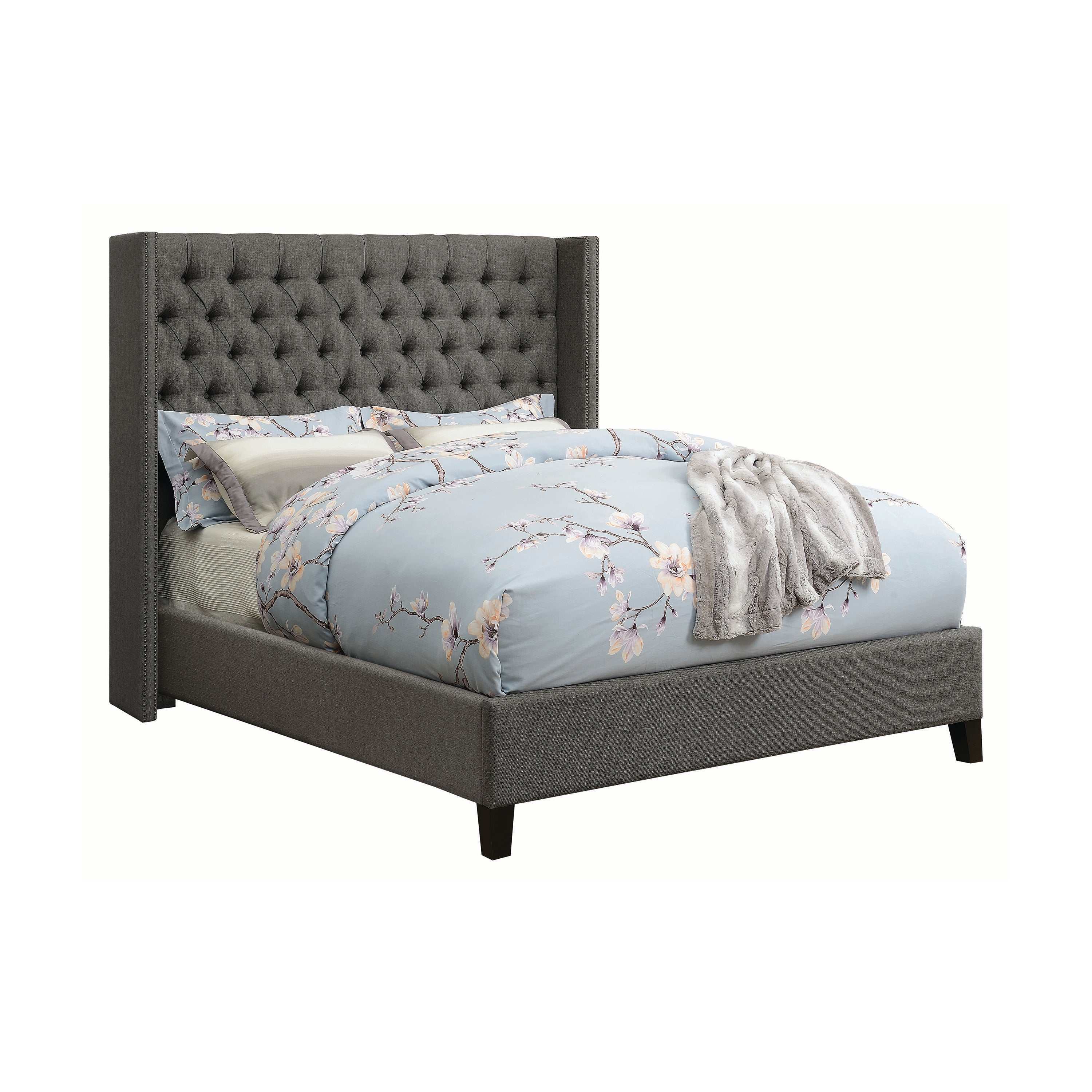 Bancroft Grey Queen Bed - Image 3