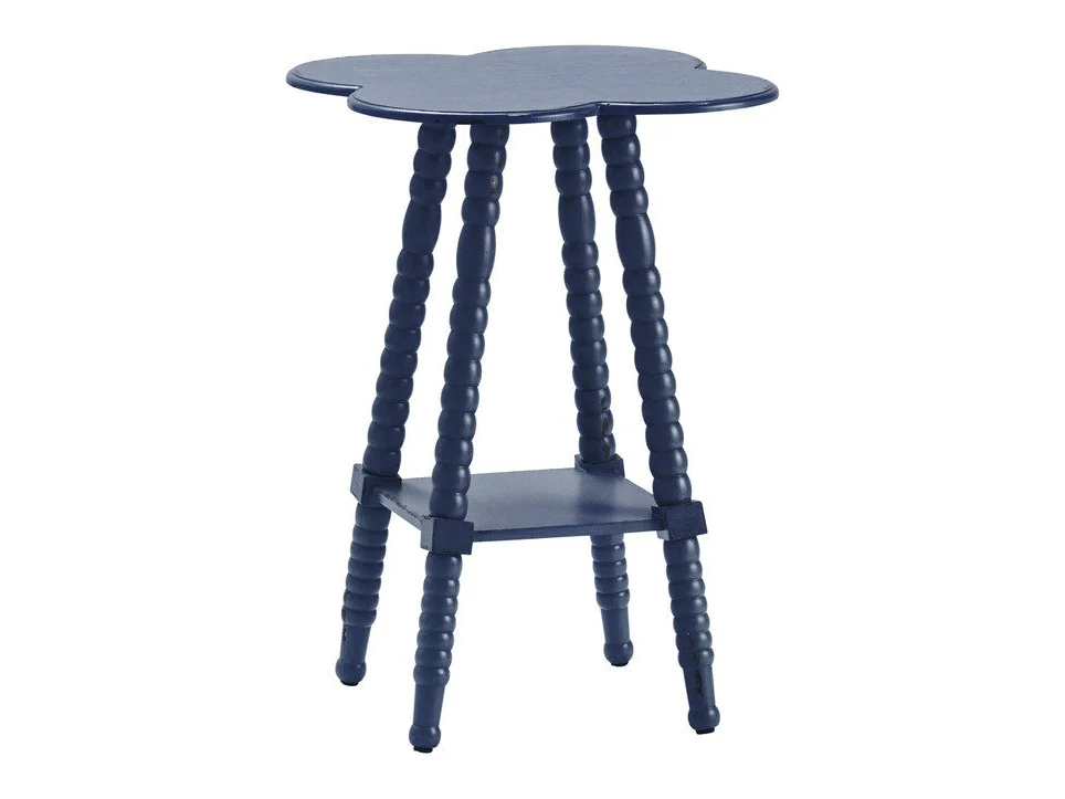 Bar Harbor Blue Accent Table