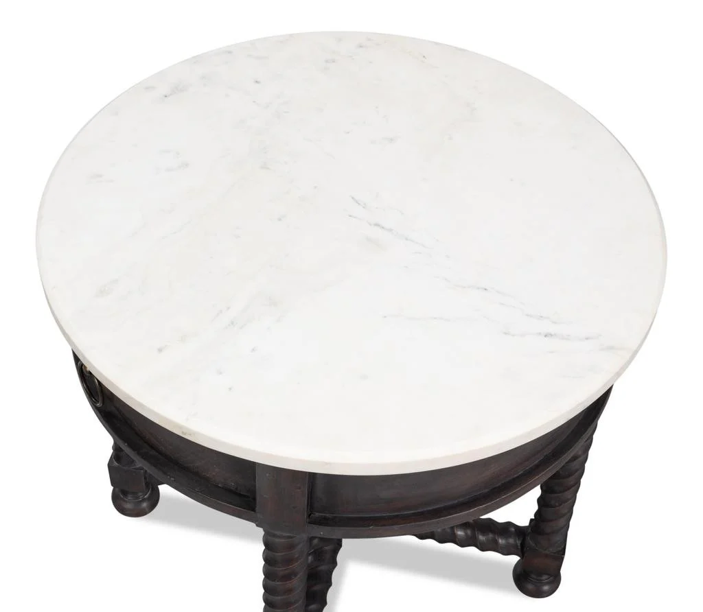Barley Brown Side Table - Image 9