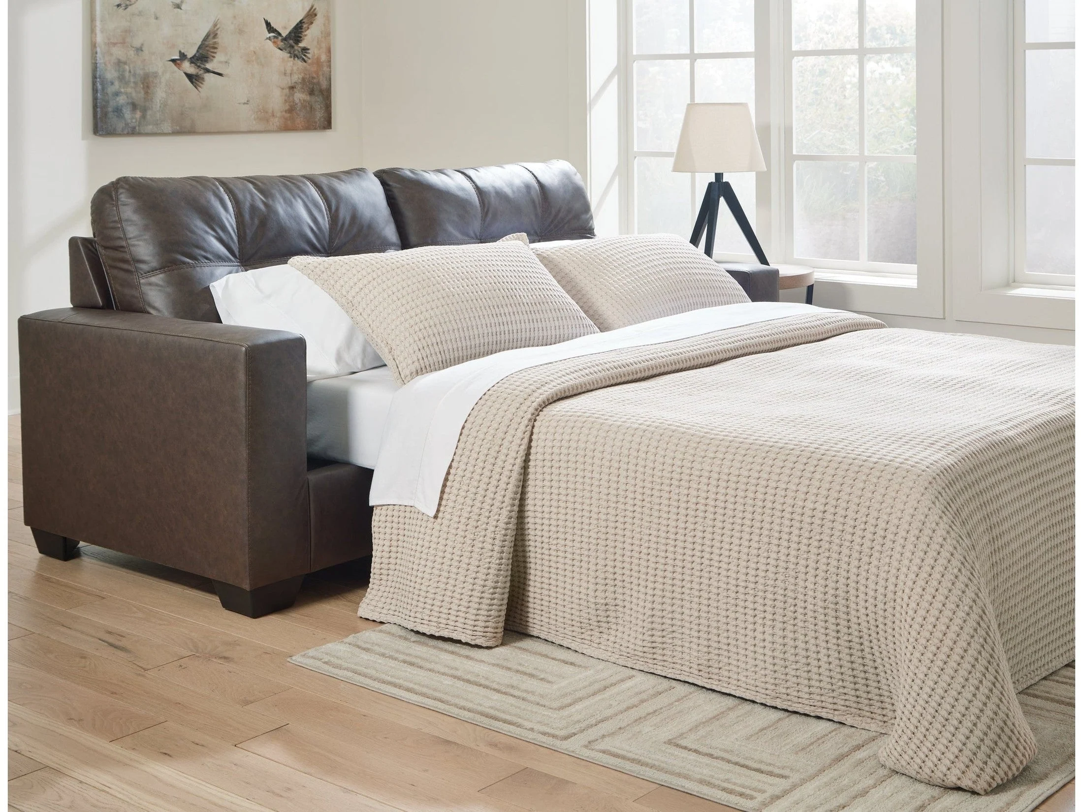 Barlin Mills Umber Queen Sofa Sleeper (Online Special Price)