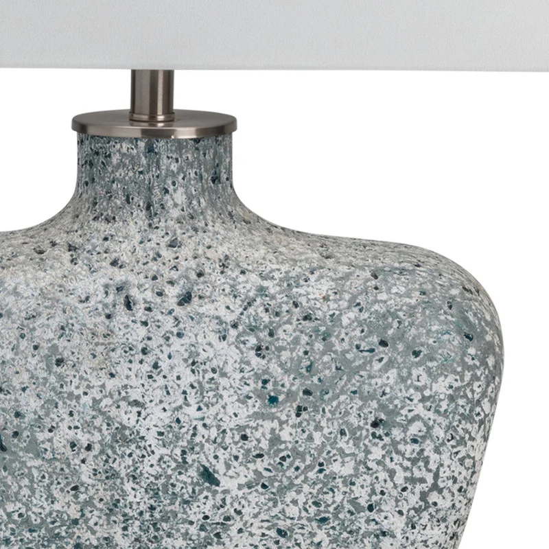Bauer Grey/White Table Lamp - Image 3