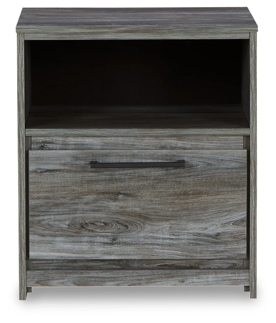 Baystorm Gray Full Panel Storage Bed and Nightstand (Online Special Price) - Image 4
