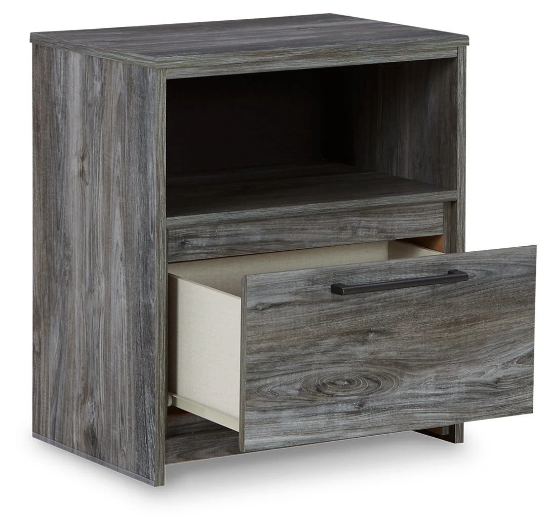 Baystorm Gray Full Storage Bedroom Set with Dresser, Mirror and Nightstand (Online Special Price) - Image 8