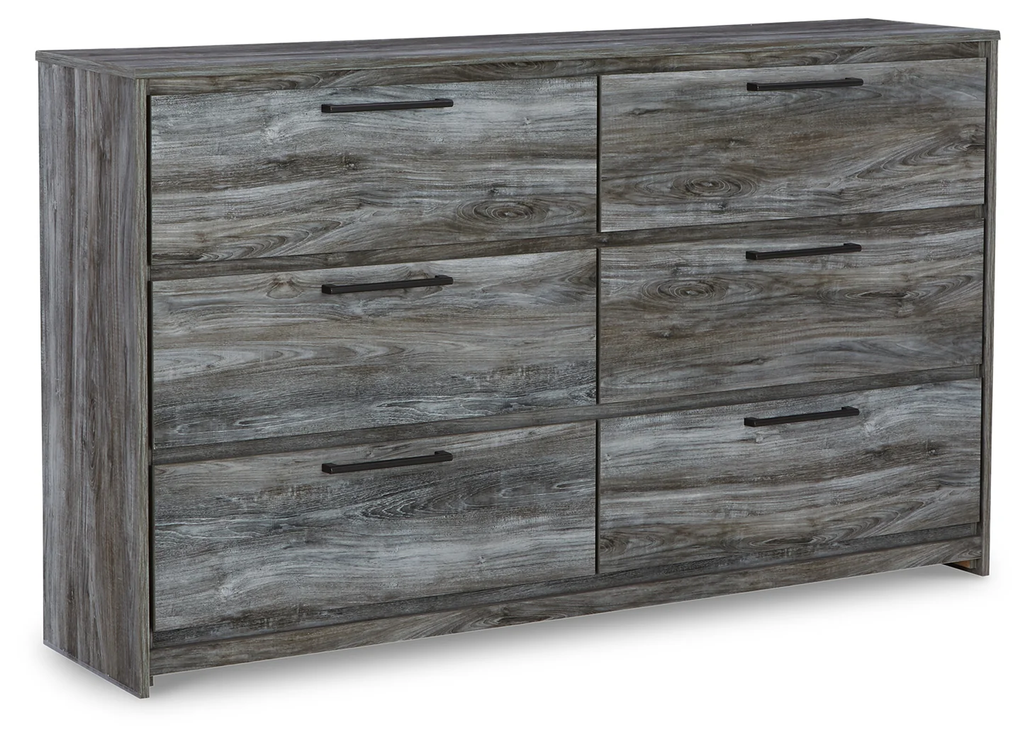 Baystorm Gray King Panel Storage Bedroom Set with Dresser, Chest and 2 Nightstands - Image 3