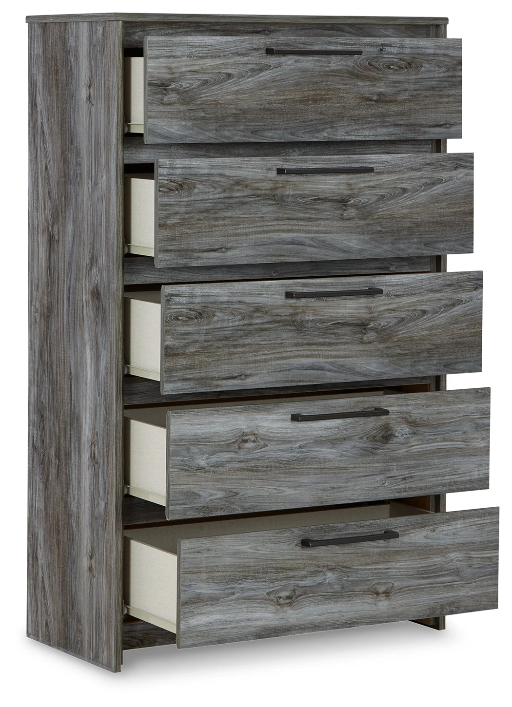 Baystorm Gray Queen Panel Headboard & Dresser & Mirror & Chest & Nightstand (Online Special Price) - Image 7