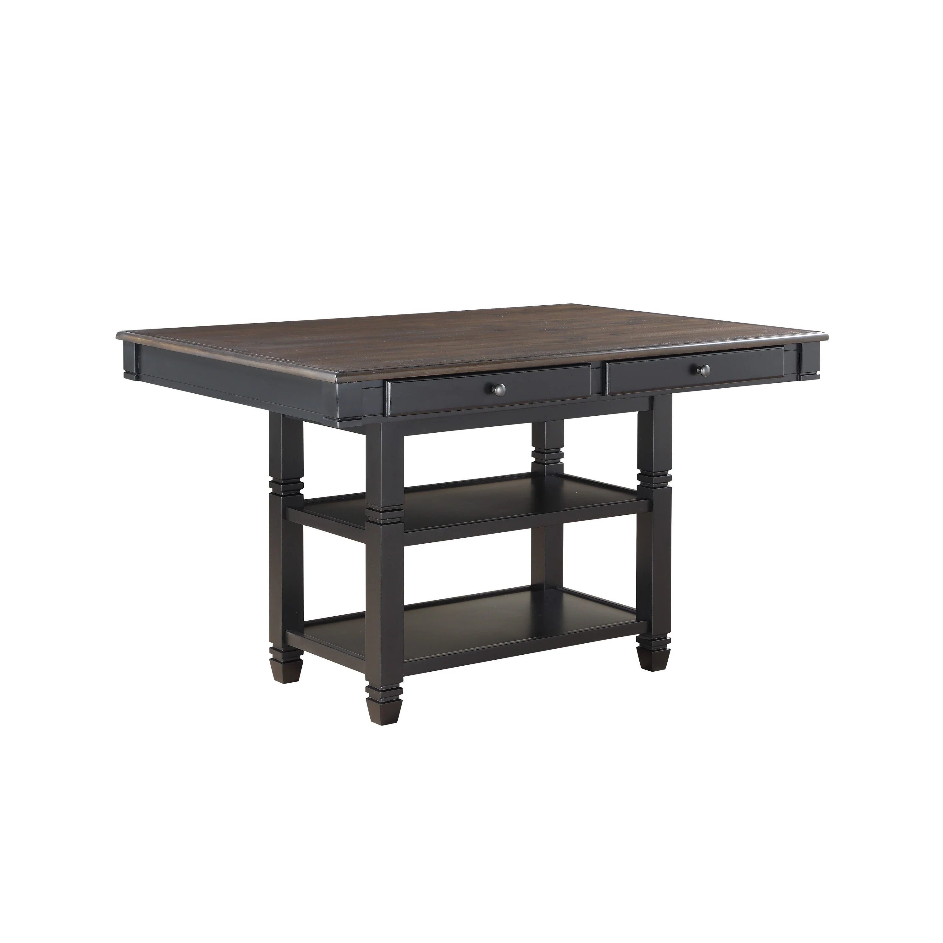 Baywater Beige/Black 5-piece Dinig Table Set - Image 3