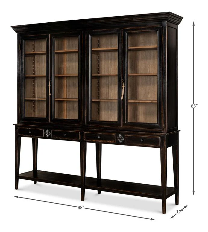 Beacon Hill Ebony Display Case - Image 3