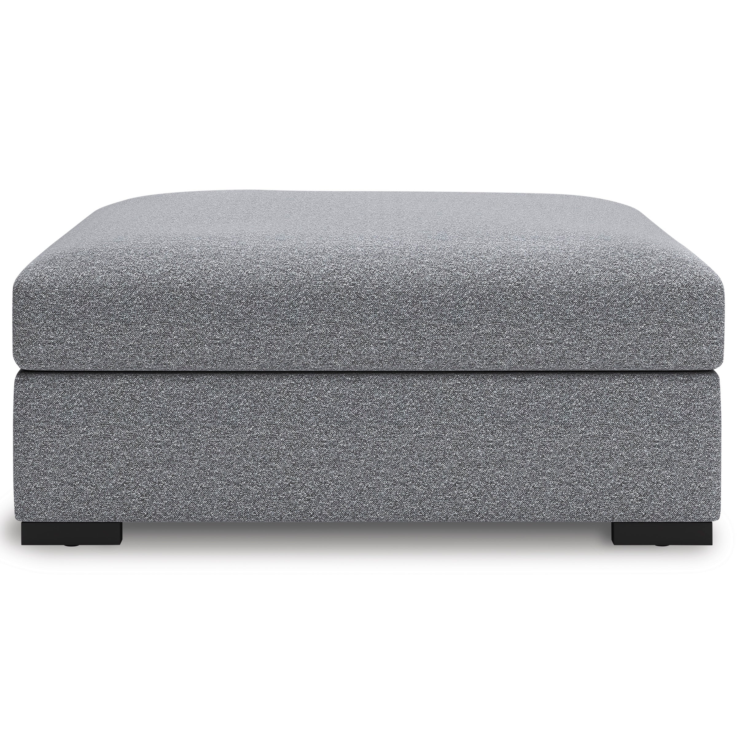 Bealton Salt and Pepper Oversized Accent Ottoman - Image 2