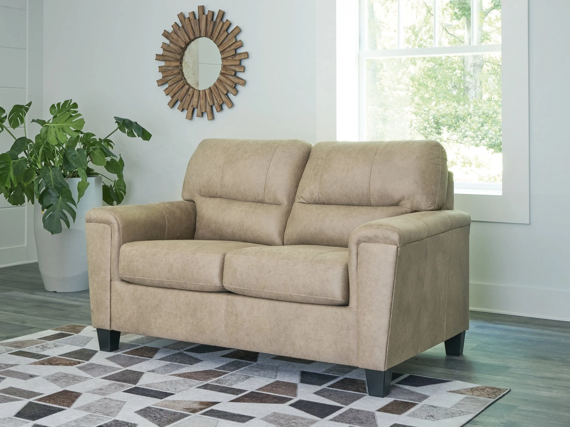 Beamer Sand Loveseat (Online Special Price)