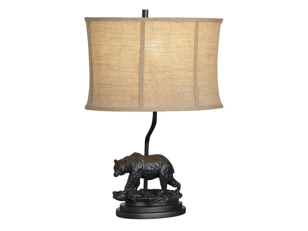 Bear Trail Bronze Table Lamp (Set of 2)