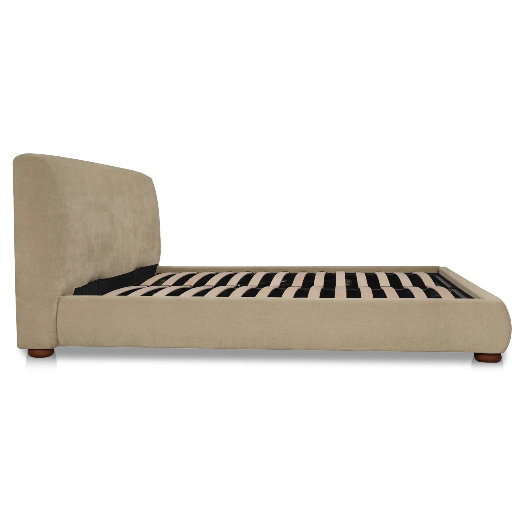 Beau Warm Beige Queen Storage Bed - Image 3