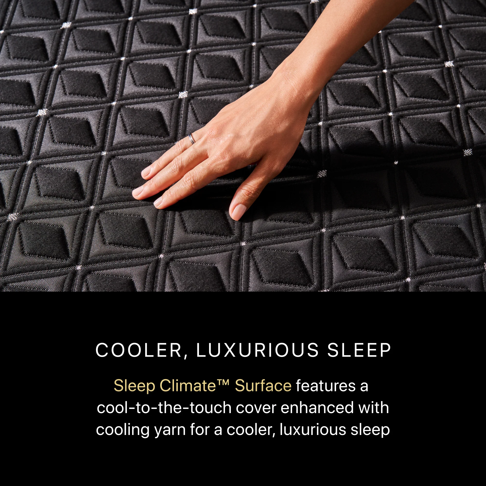 Beautyrest BlackĀ® Series Three 14.5" Black Hybrid California King Firm Mattress - Image 7