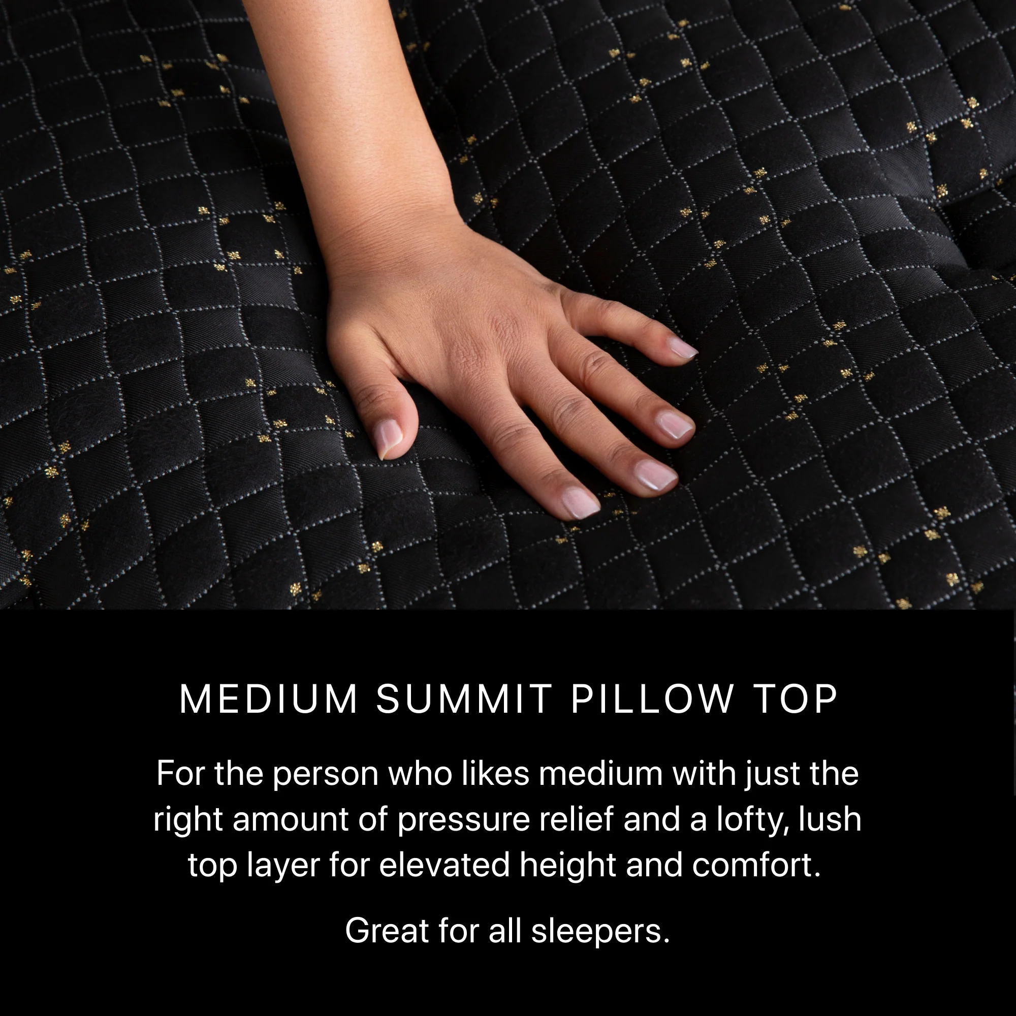 Beautyrest Black Series Four 17.5" Black Innerspring Full Medium Summit Pillow Top Mattress - Image 3
