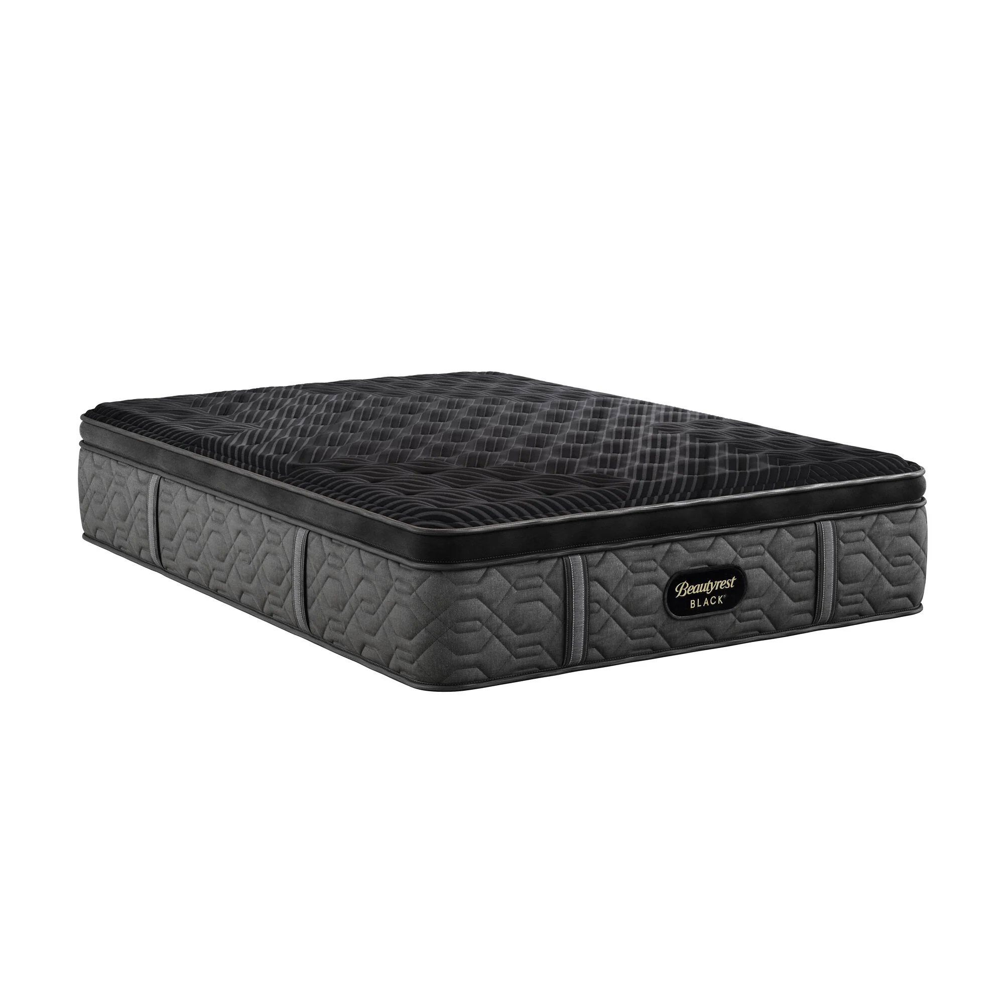 Beautyrest Black Series One 14.25" Black/Gray Innerspring King Firm Pillow Top Mattress - Image 6