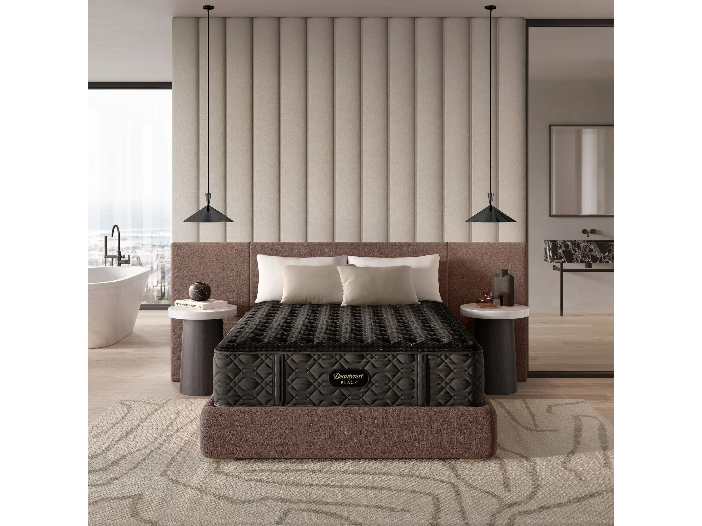 Beautyrest Black Series Three 14.25" Black Innerspring California King Extra Firm Mattress
