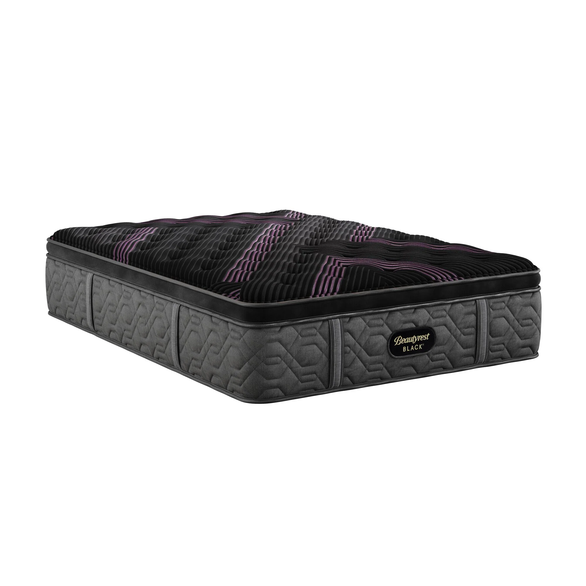 Beautyrest Black Series Two 16.25" Black Innerspring Queen Plush Pillow Top Mattress - Image 8
