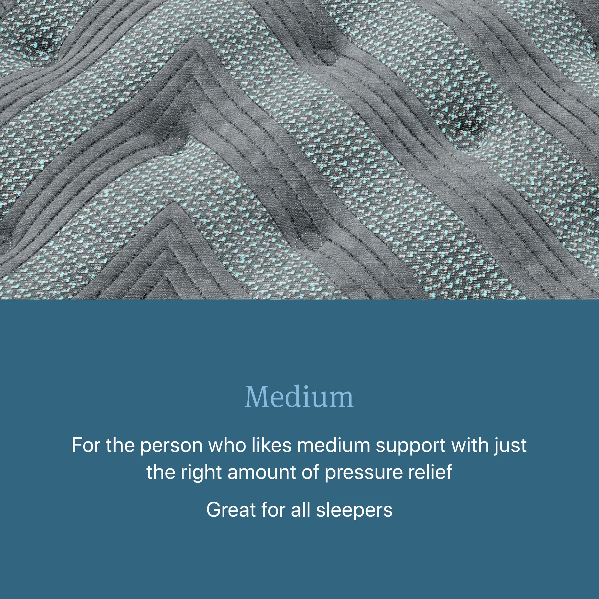 Beautyrest Level One Gray Innerspring Queen Medium Mattress - Image 4