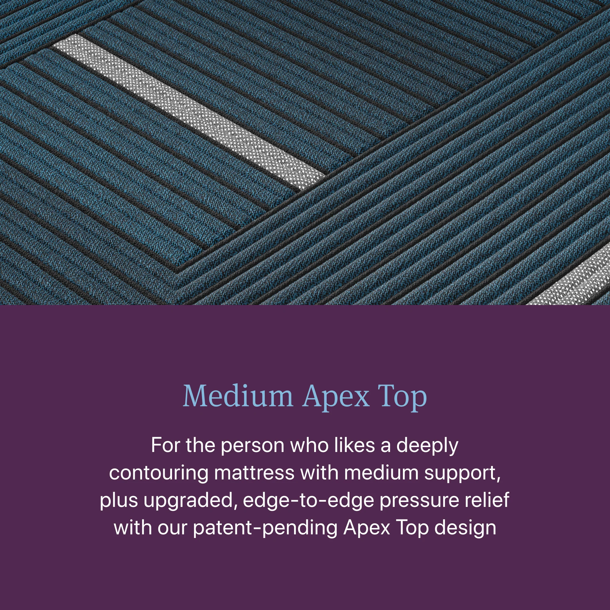 Beautyrest World Class Level Four Gray/Dark Blue Hybrid King Medium Apex PillowTop Mattress - Image 4