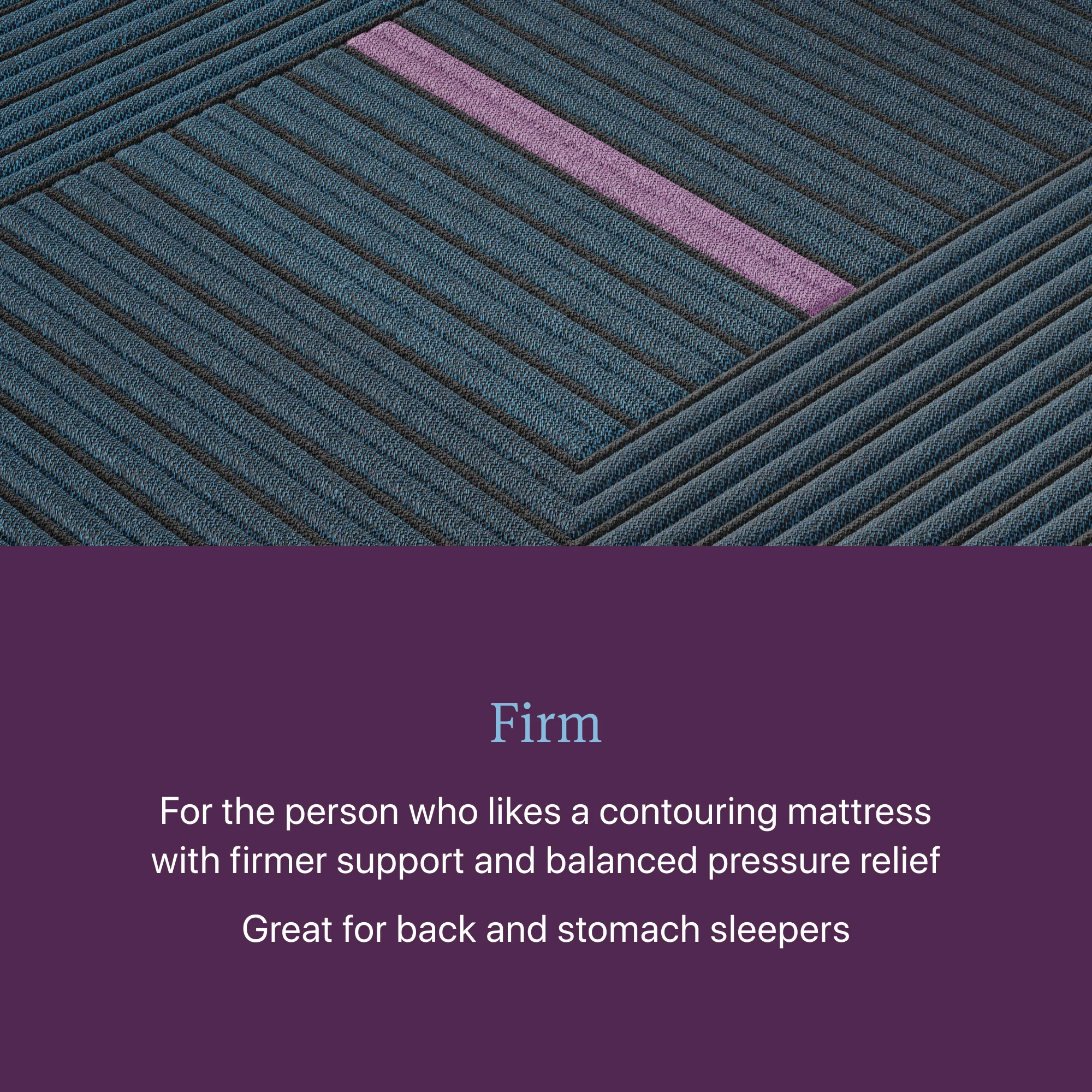 Beautyrest World Class Level Three Gray/Dark Blue Hybrid Cal King Firm Mattress - Image 4