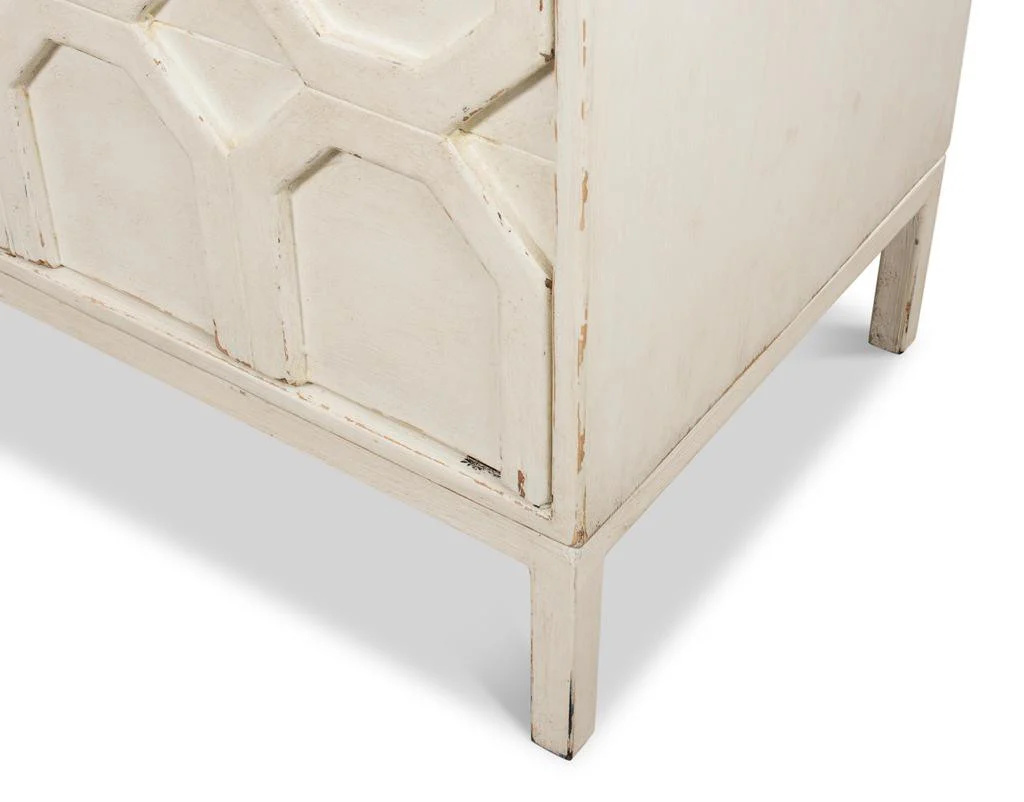 Becket White Sideboard - Image 8