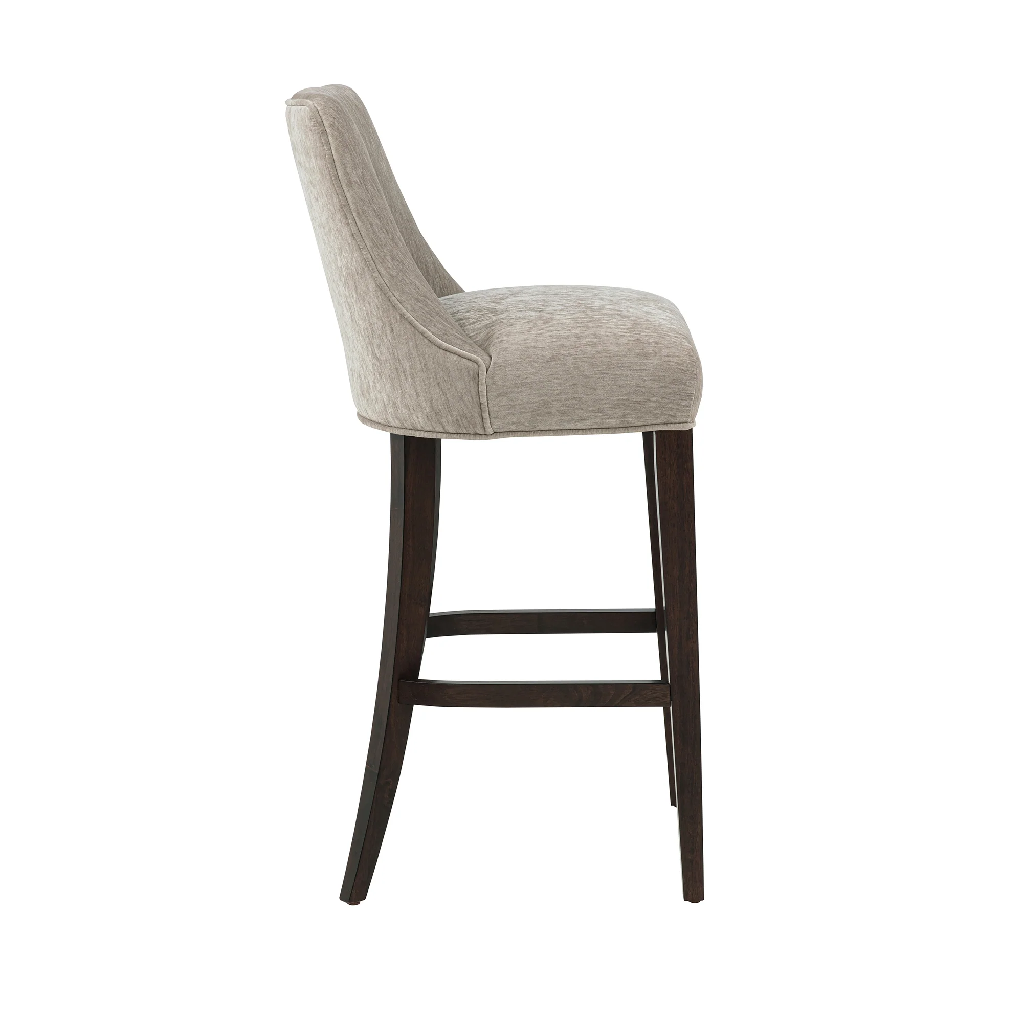 Beever Barstool in Taupe (set of 2) - Image 7