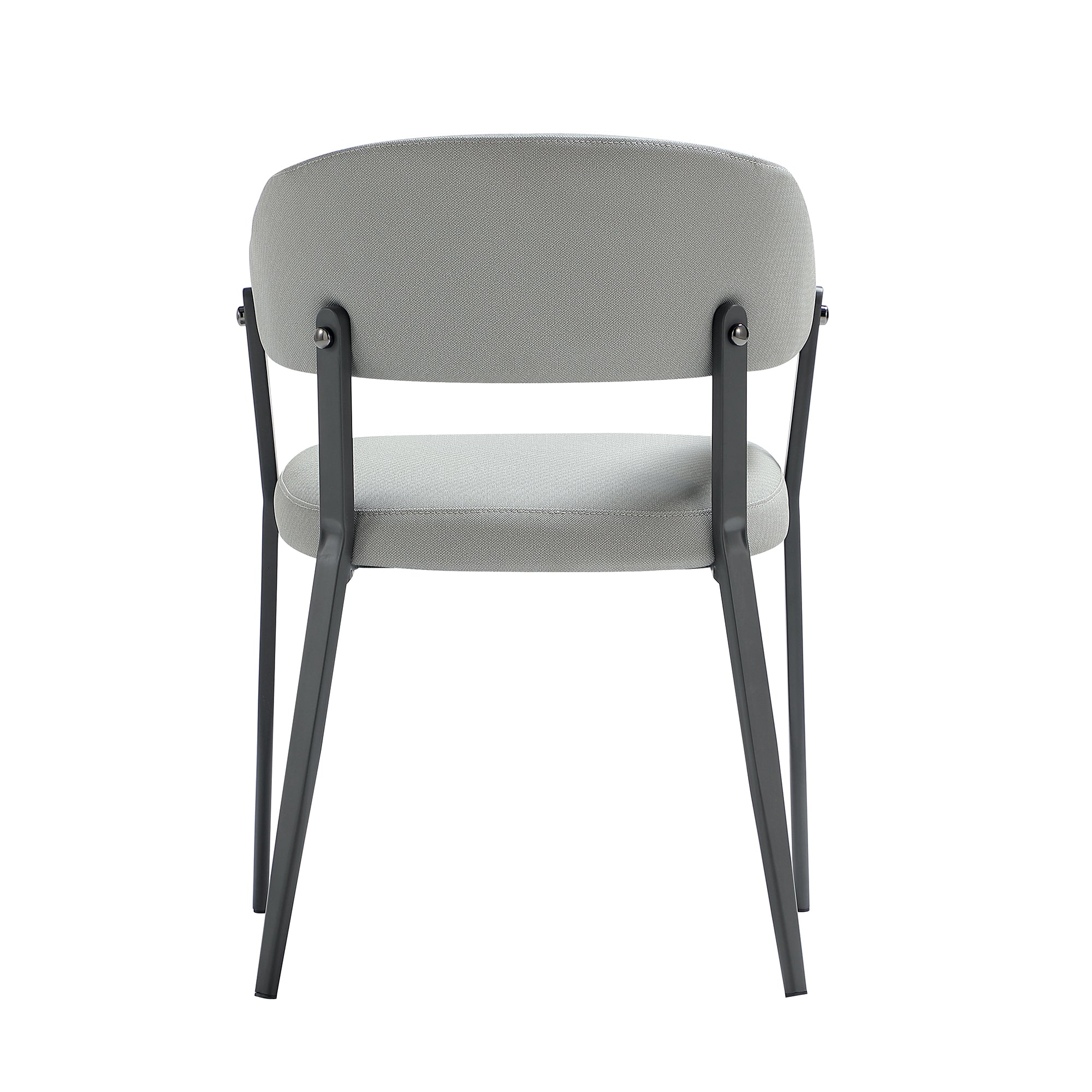 Belle Dining Chair in Stone Grey (set of 2) - Image 8