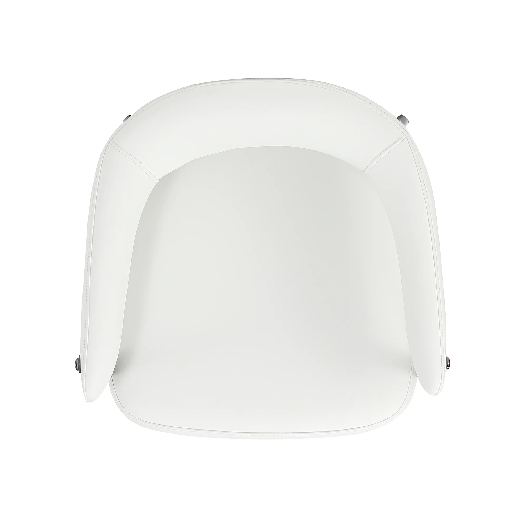Belle Dining Chair in White (set of 2) - Image 9