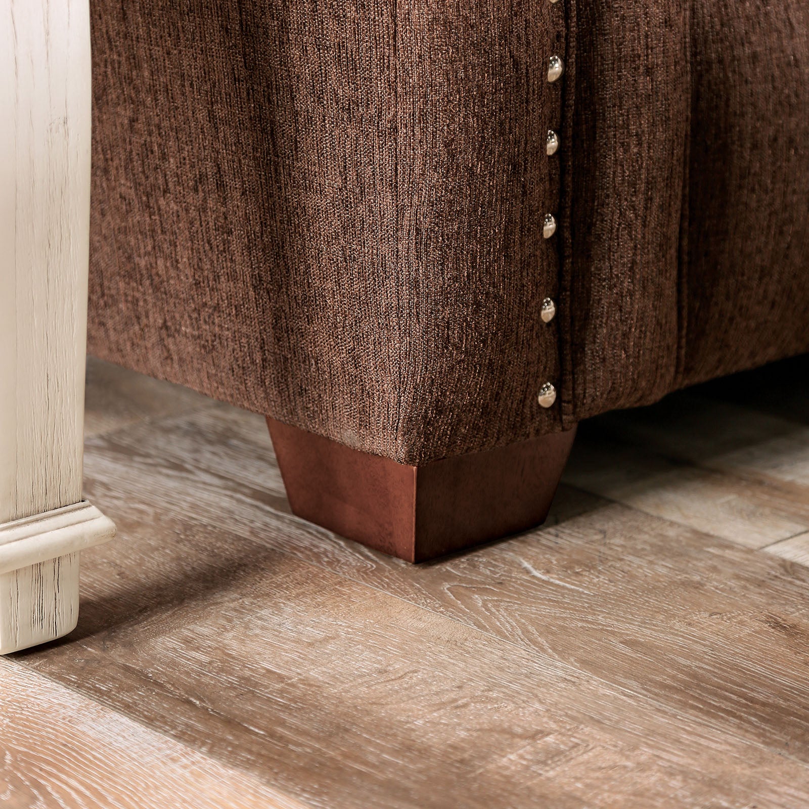 Belsize Chocolate/Tan Sofa - Image 4
