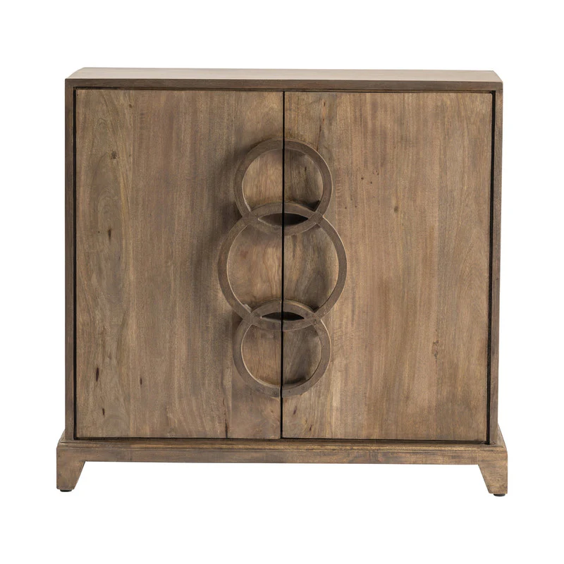 Bengal Manor Brown 3 Ring Cabinet - Image 3