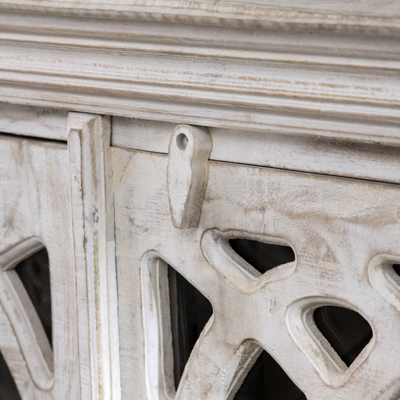 Bengal Manor White Cathedral Sideboard - Image 4
