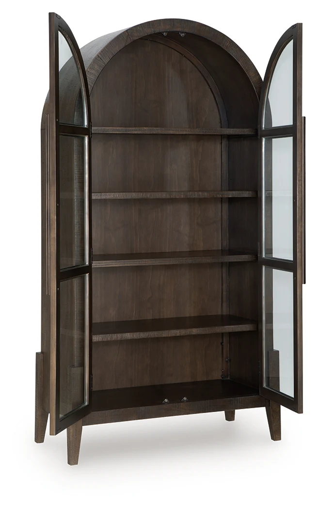 Benhall Dark Brown Accent Cabinet (Online Special Price) - Image 3