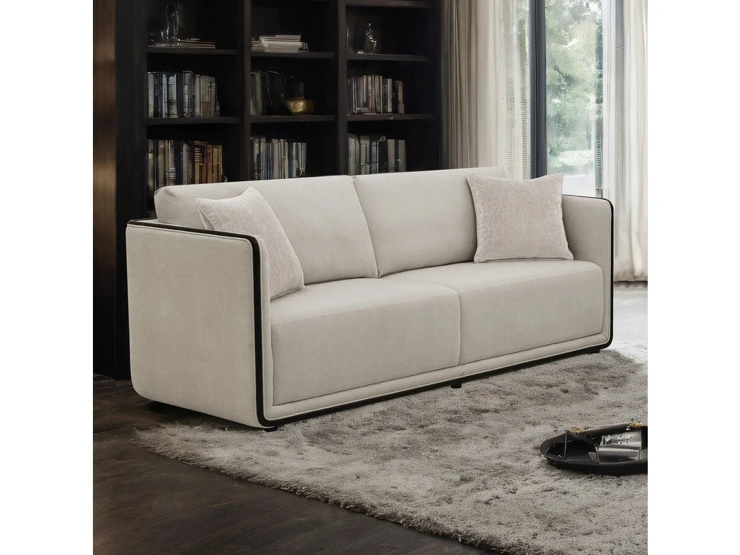 Benilde Taupe Sofa