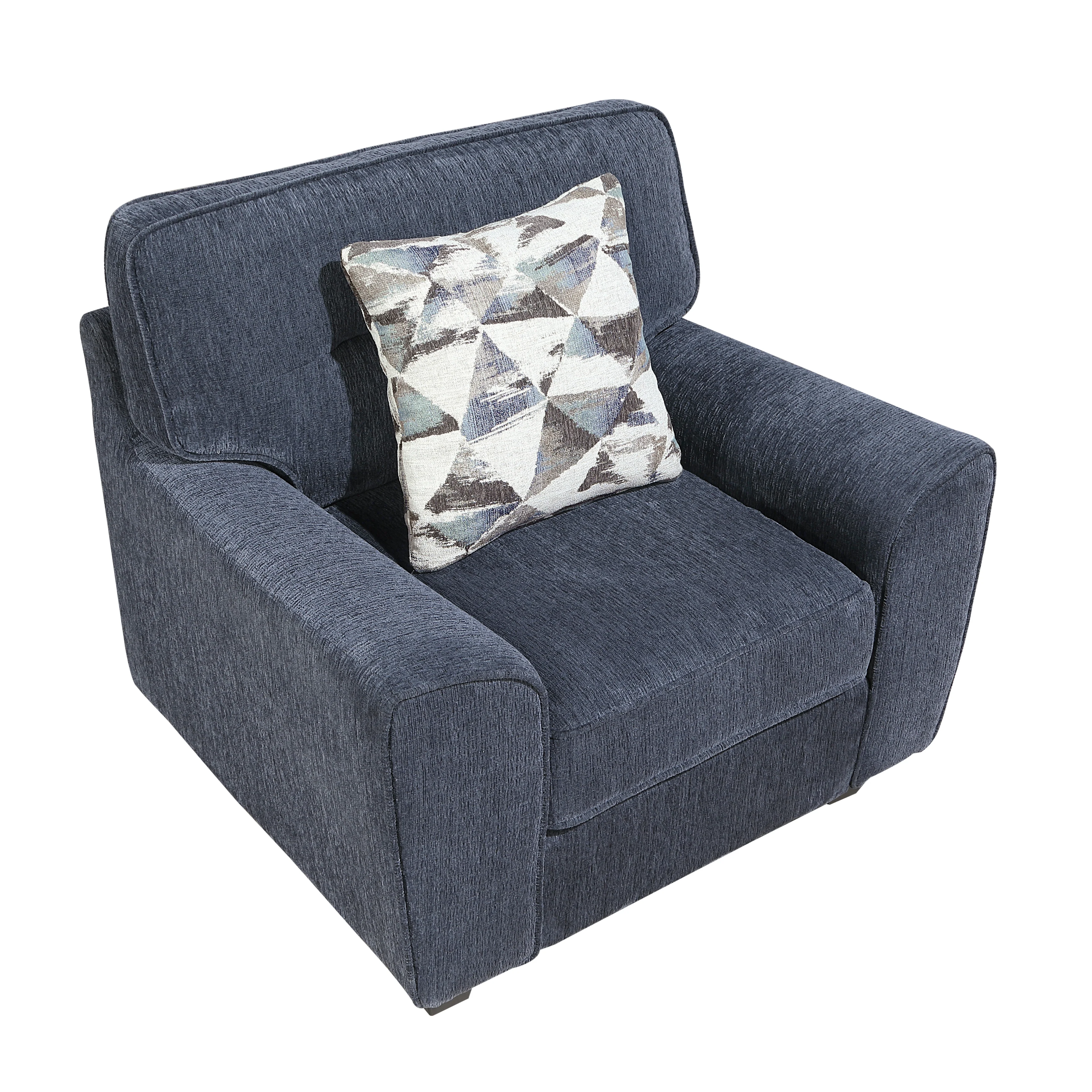 Bennett Blue Chair - Image 3
