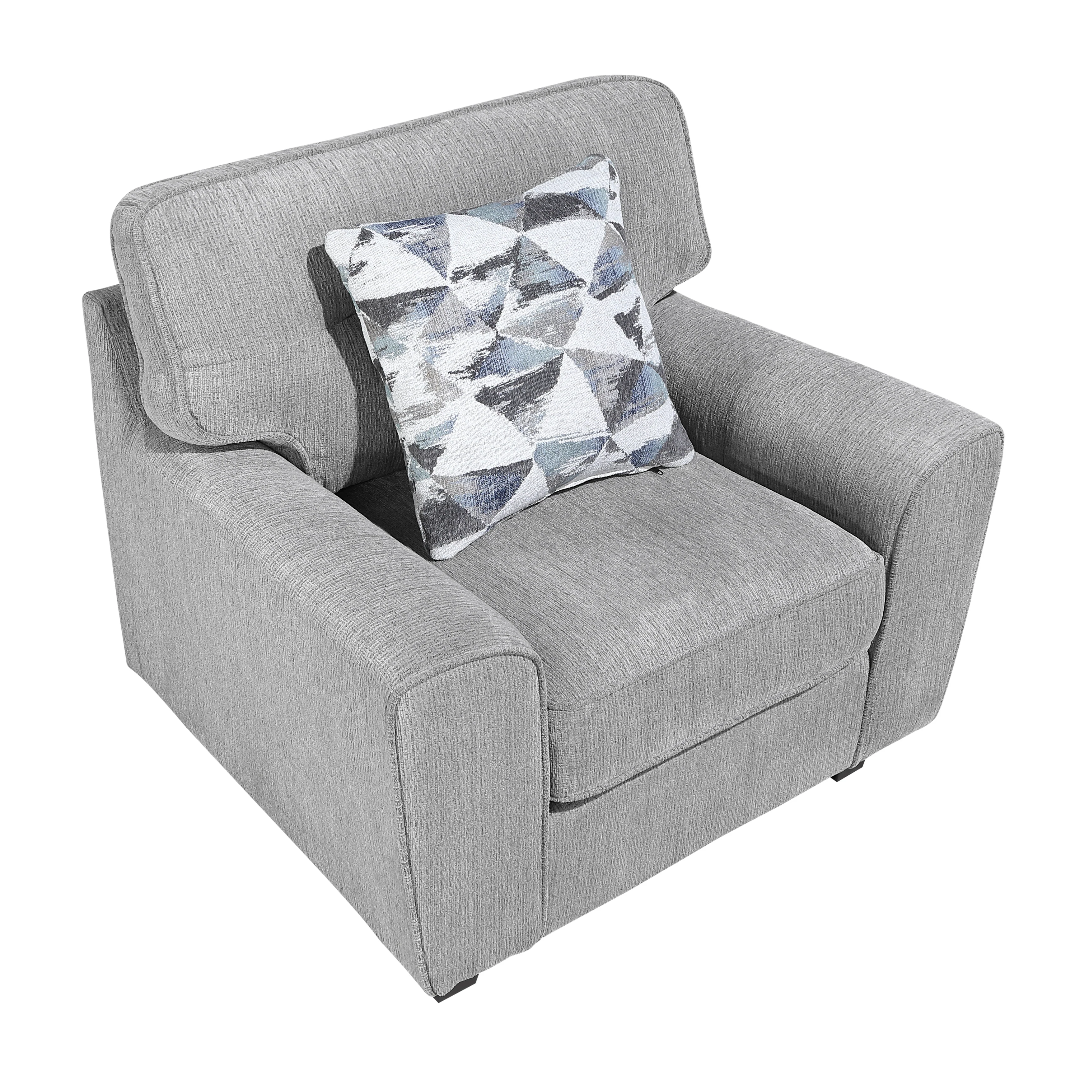 Bennett Gray Chair - Image 3
