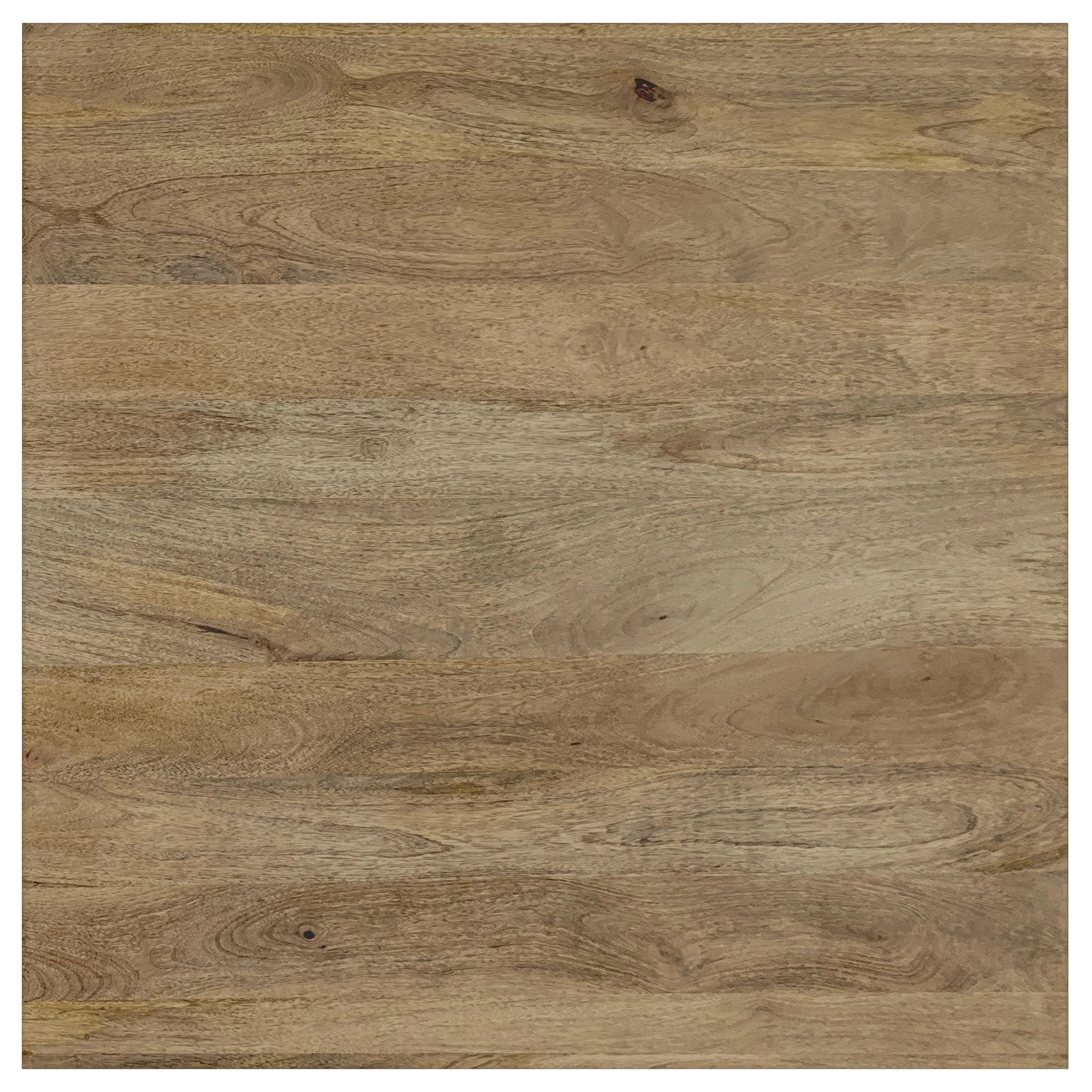 Benton Natural Square Solid Mango Wood Coffee Table - Image 10