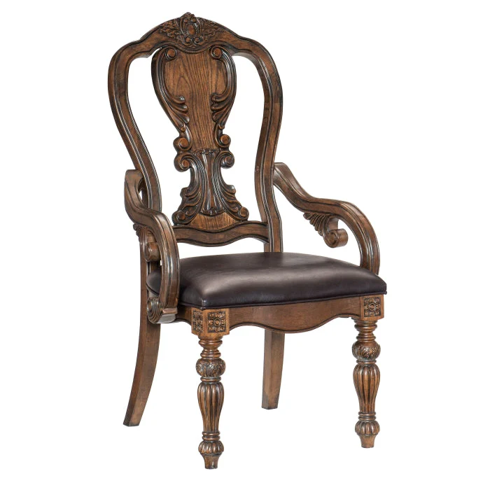 Bergen Dark Oak Arm Chair (Set of 2) - Image 14
