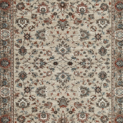 Beritham Blue/Brown/Beige Large Rug (Online Special Price) - Image 5