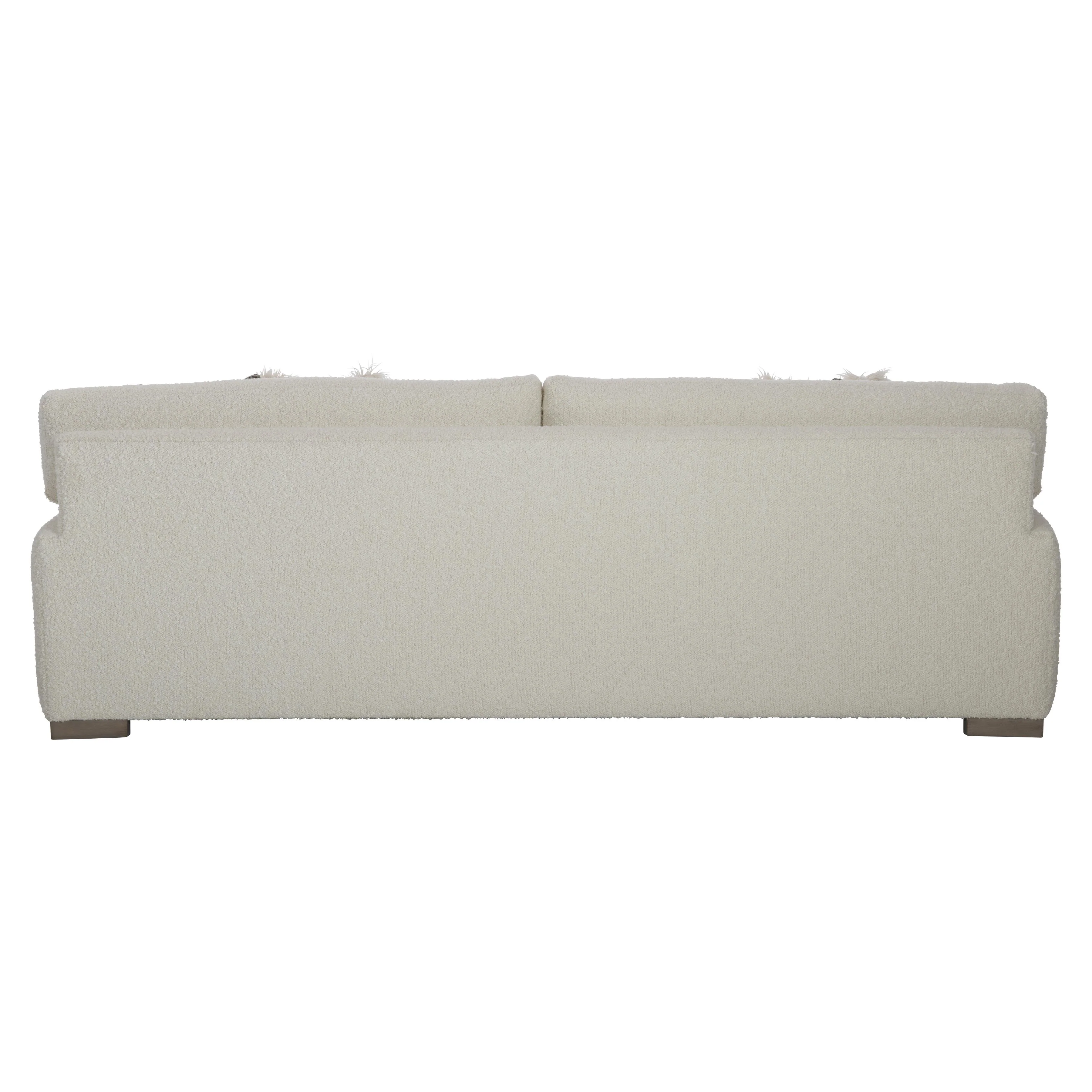 Berkeley White/Cream Fabric Sofa - Image 4