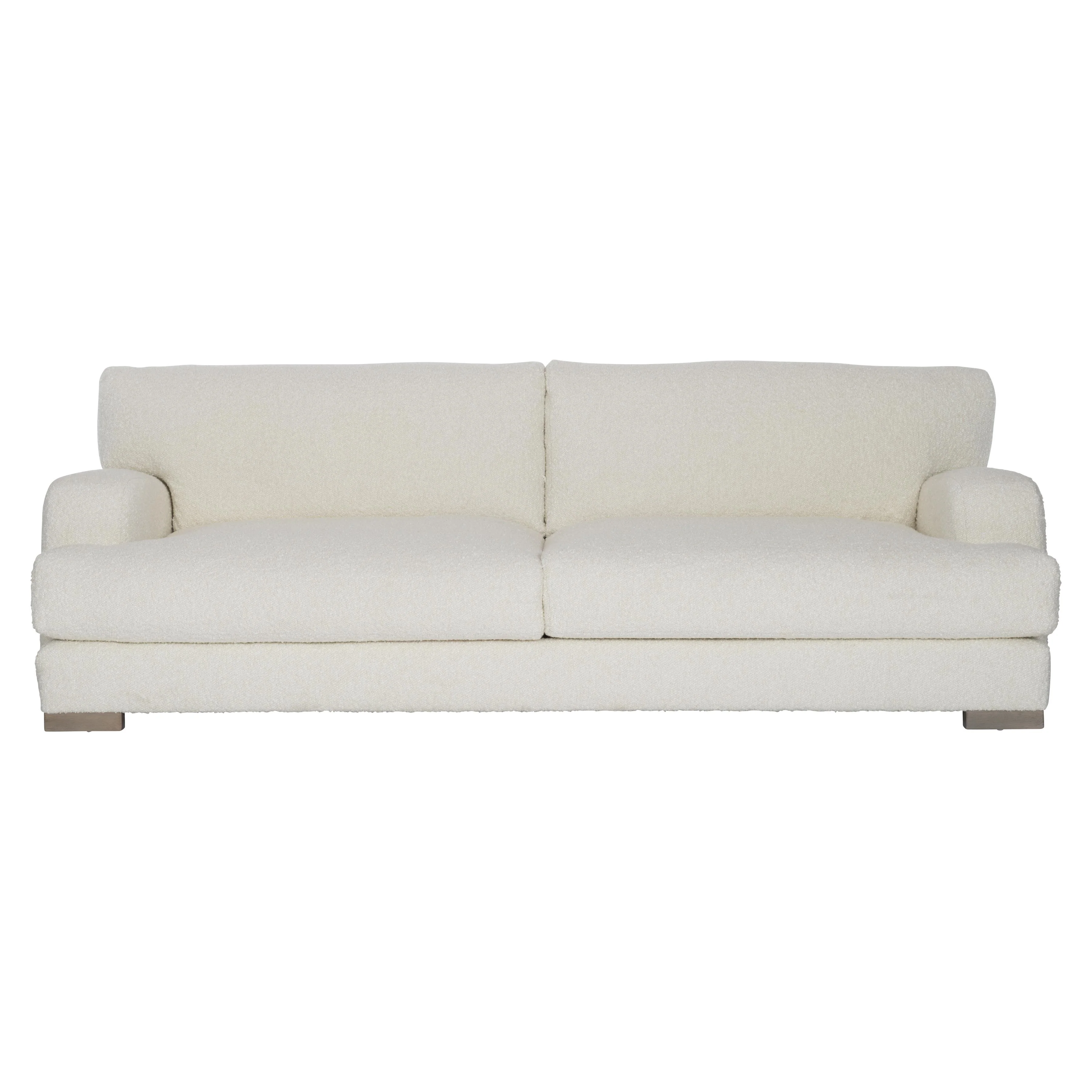Berkeley White/Cream Fabric Sofa - Image 6