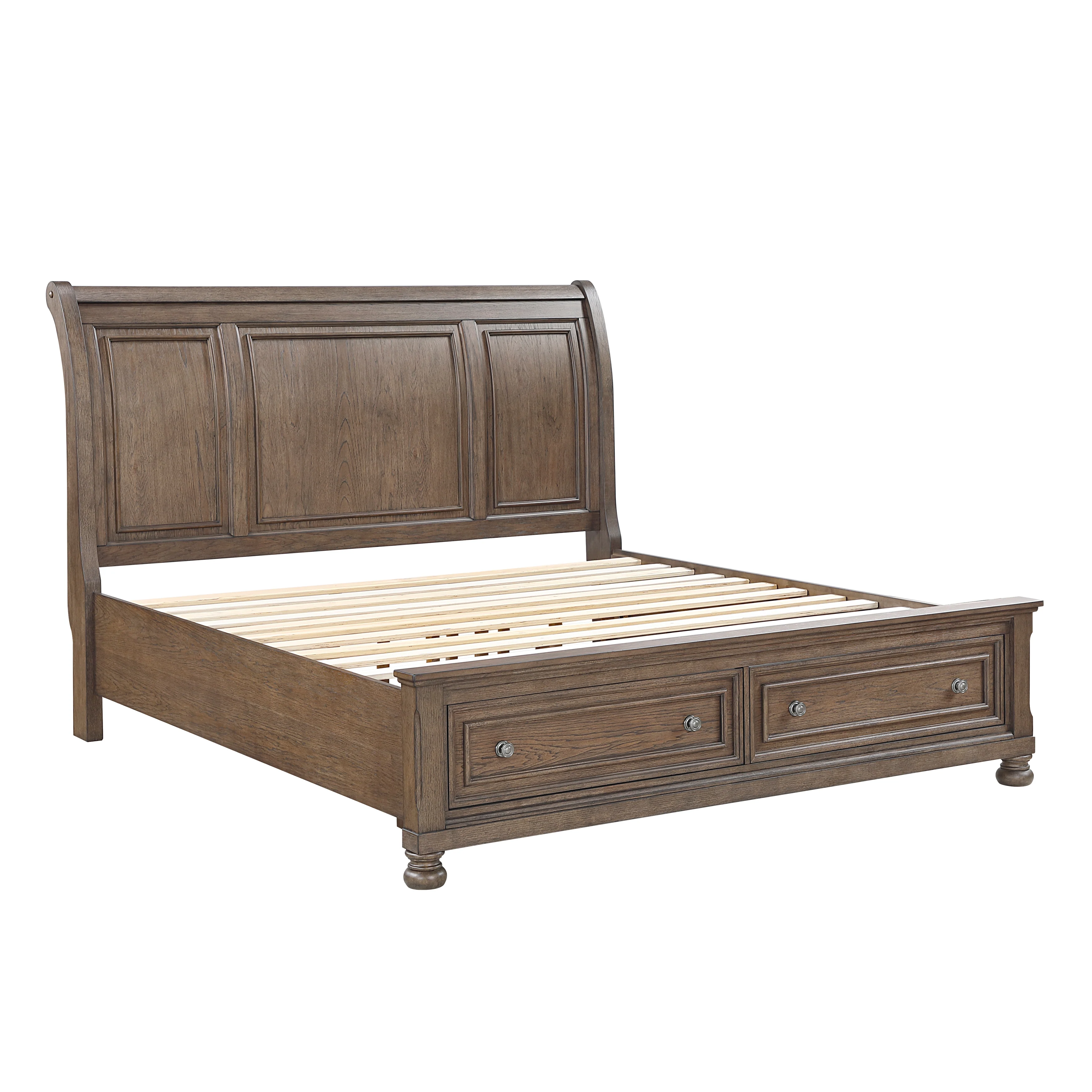 Bethel Antique Brown 5-Piece Queen Bedroom Set - Image 6