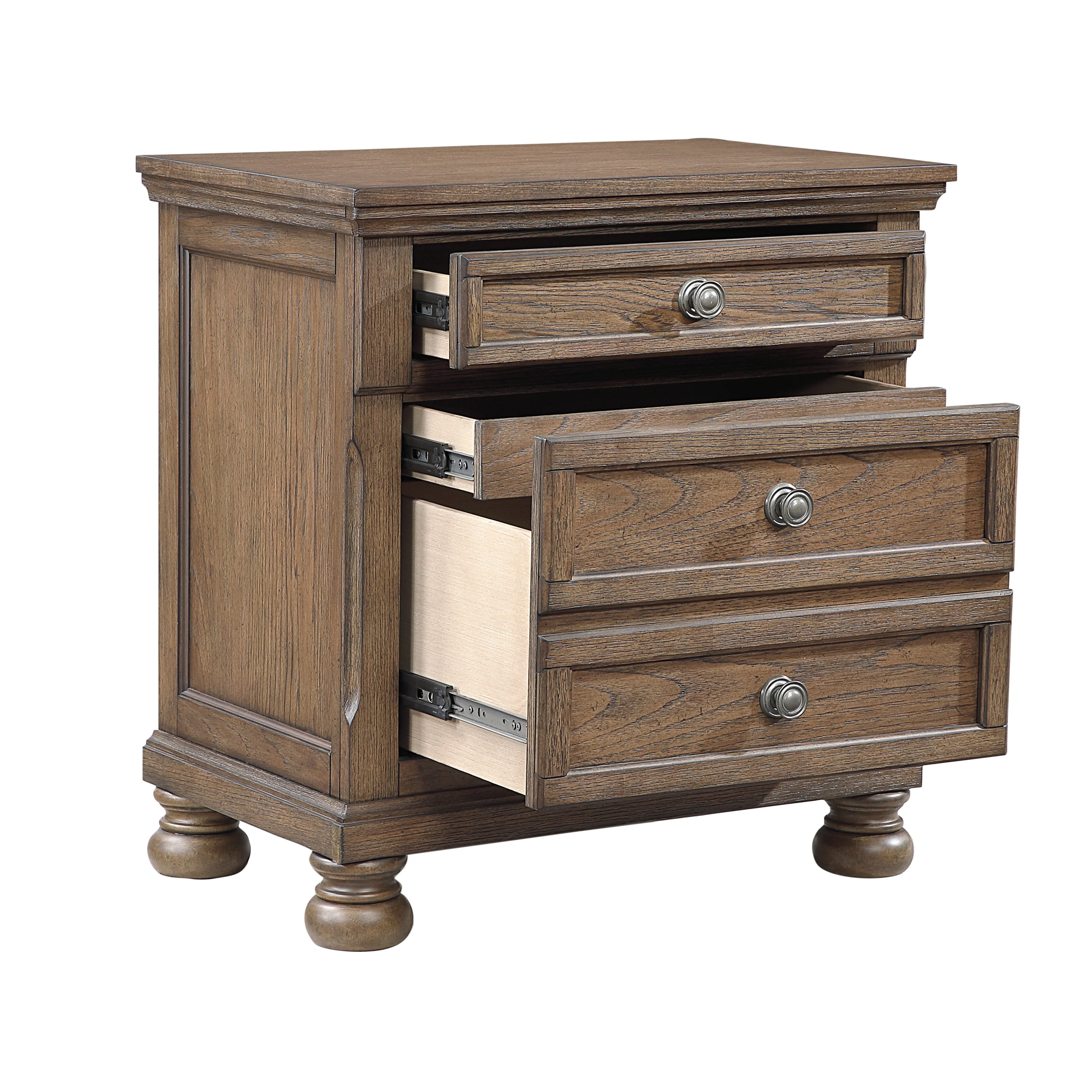 Bethel Antique Brown 5-Piece Queen Bedroom Set - Image 9